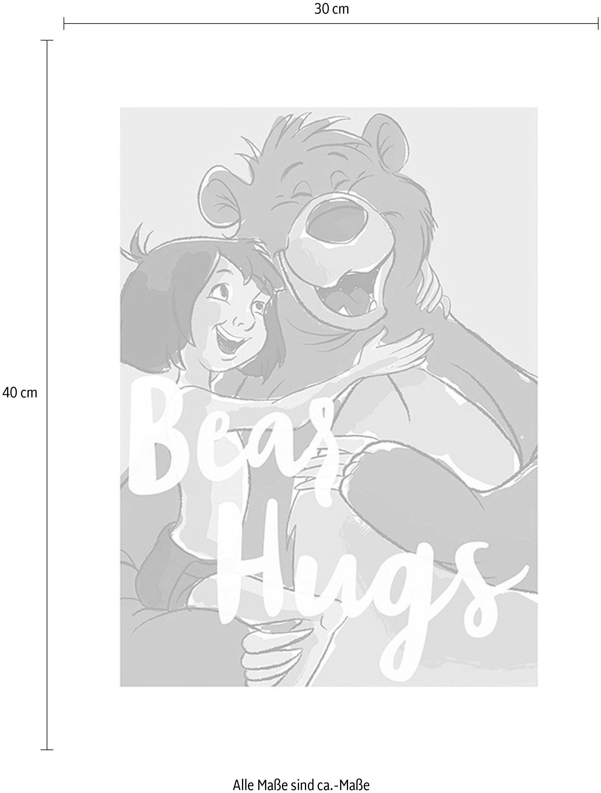 ✵ Komar Poster »Bear Hug«, Disney, (1 St.), Kinderzimmer, Schlafzimmer,  Wohnzimmer online bestellen | Jelmoli-Versand
