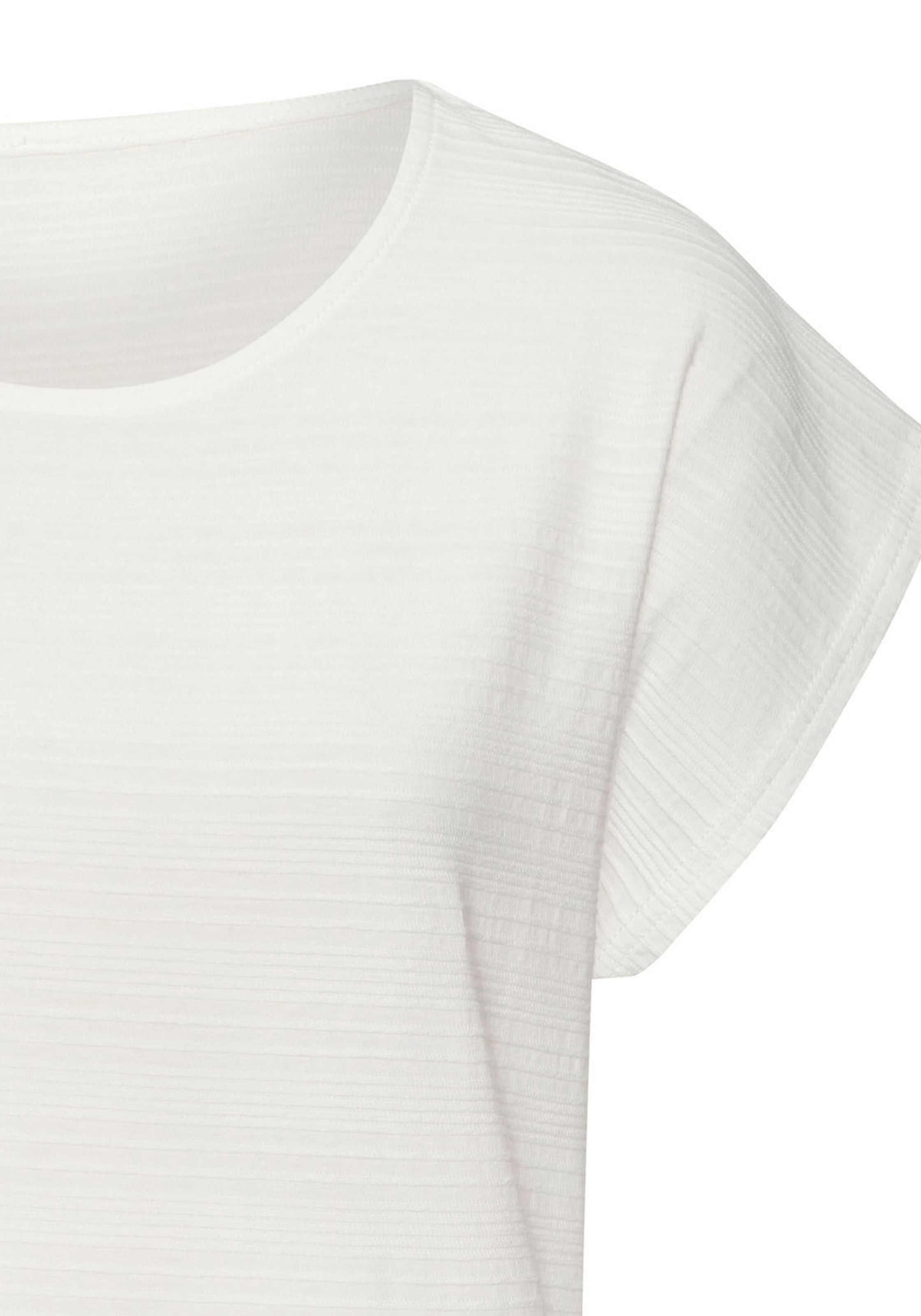 Vivance T-Shirt, aus strukturierter Baumwolle
