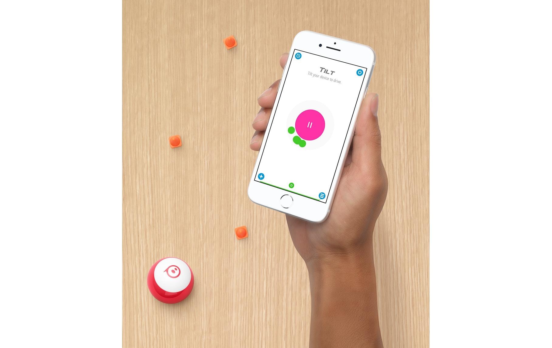Sphero Lernroboter »Ball Mini Rot«