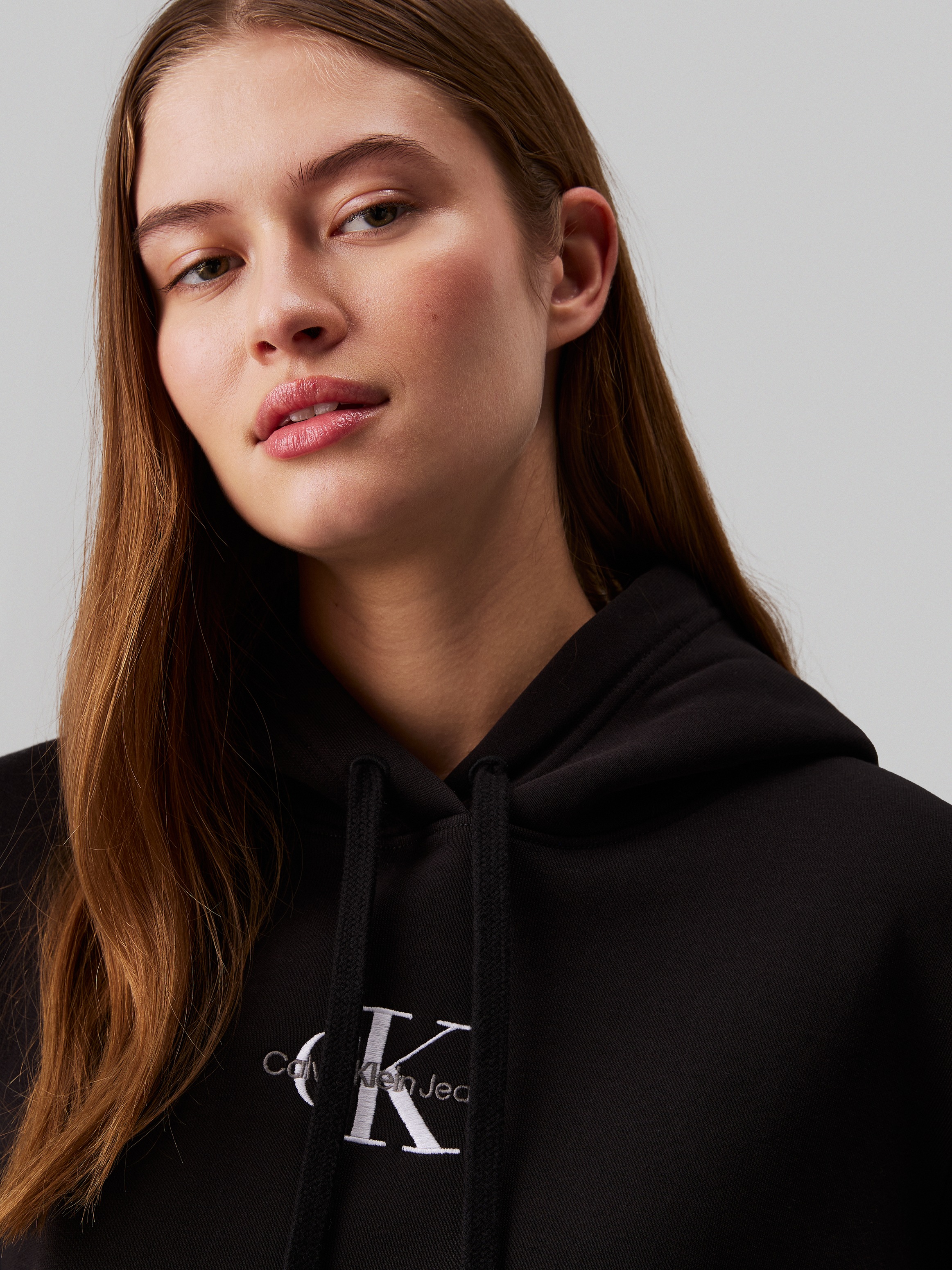 Calvin Klein Jeans Kapuzensweatshirt »MONOLOGO REGULAR HOODIE«, mit Logoprägung