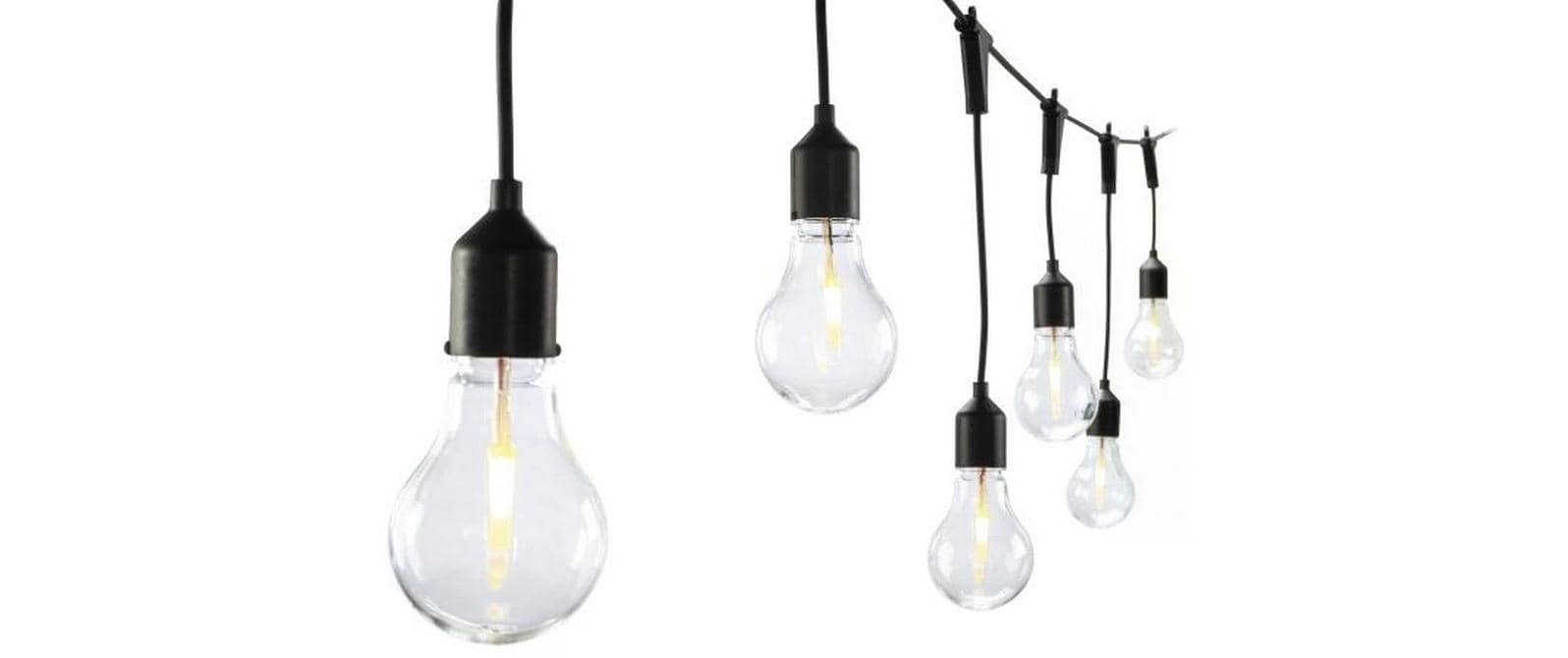 STT LED-Lichterkette »Solar Triumph 10 270 cm, Schwarz«, 10 St.-flammig