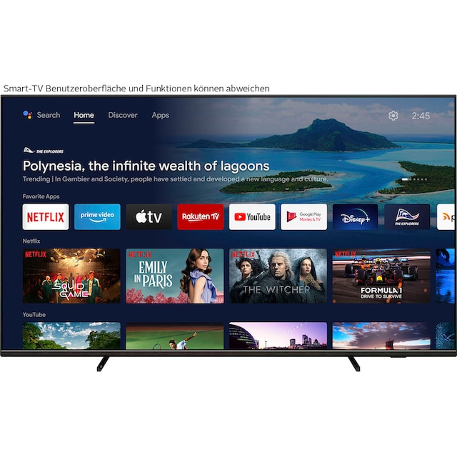 ➥ Philips LED-Fernseher »55PML9507/12«, 139 cm/55 Zoll, 4K Ultra HD, Android  TV-Smart-TV jetzt kaufen | Jelmoli-Versand
