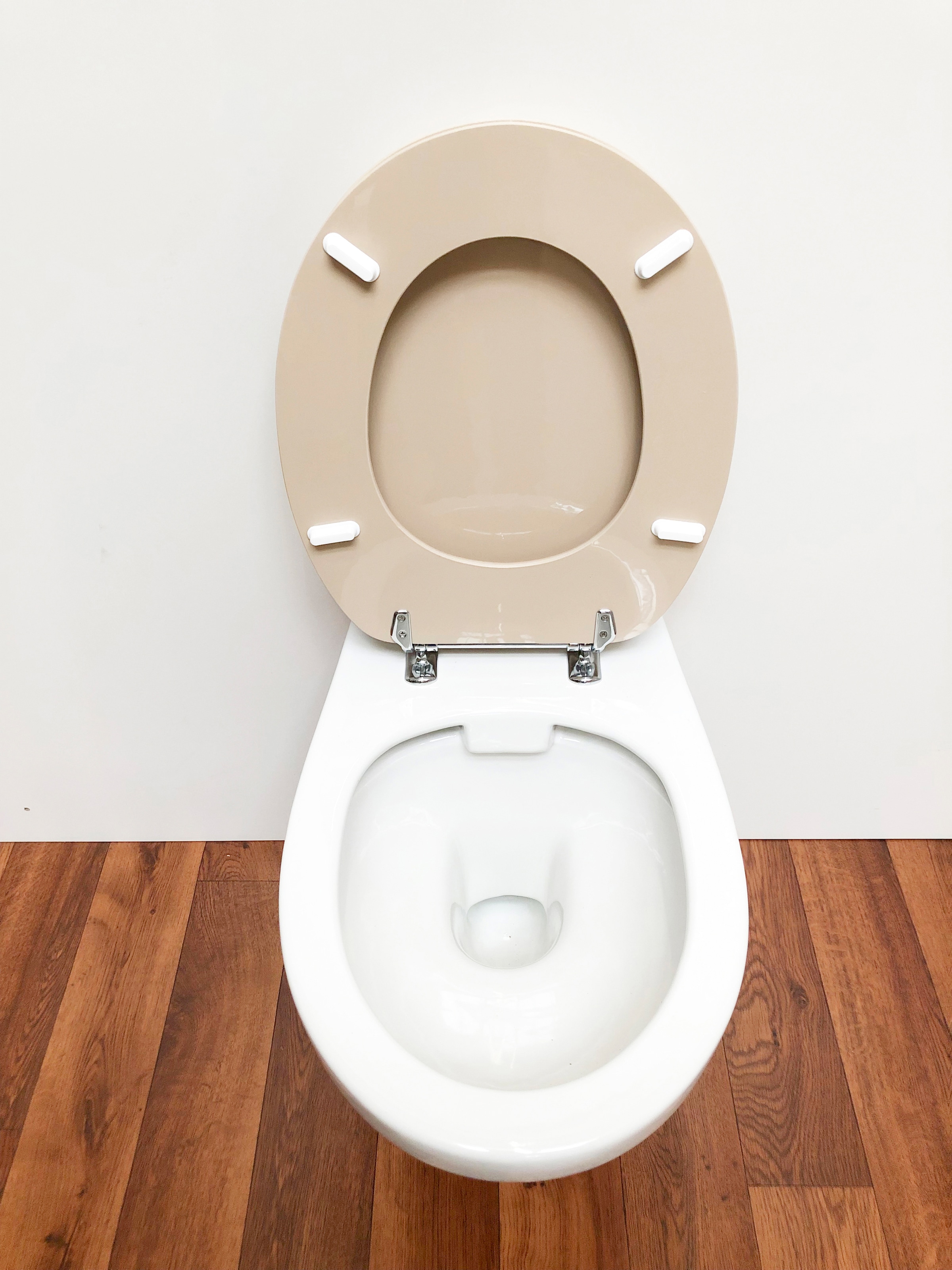 ADOB WC-Sitz »Carina manhattan«, mit Messing verchromten Scharnieren