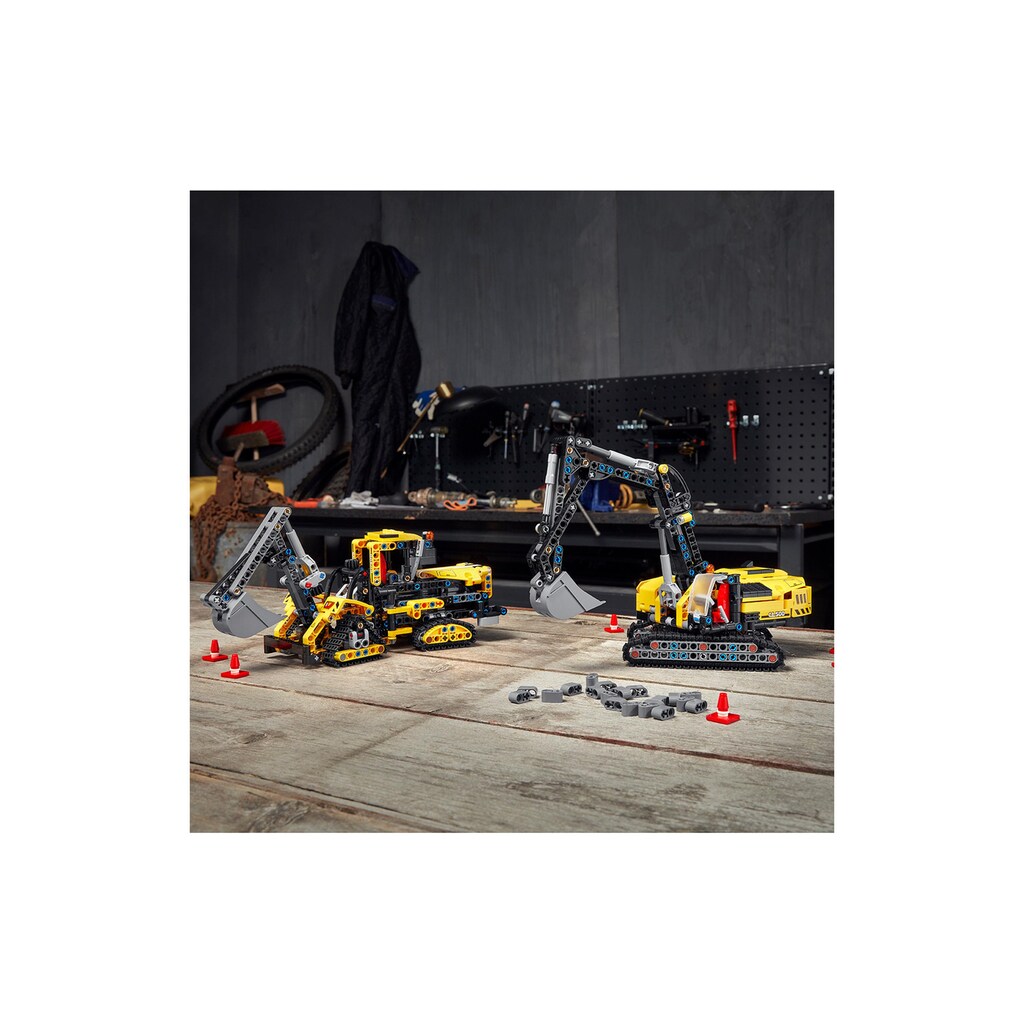 LEGO® Konstruktionsspielsteine »Hydraulikbagger 42121«