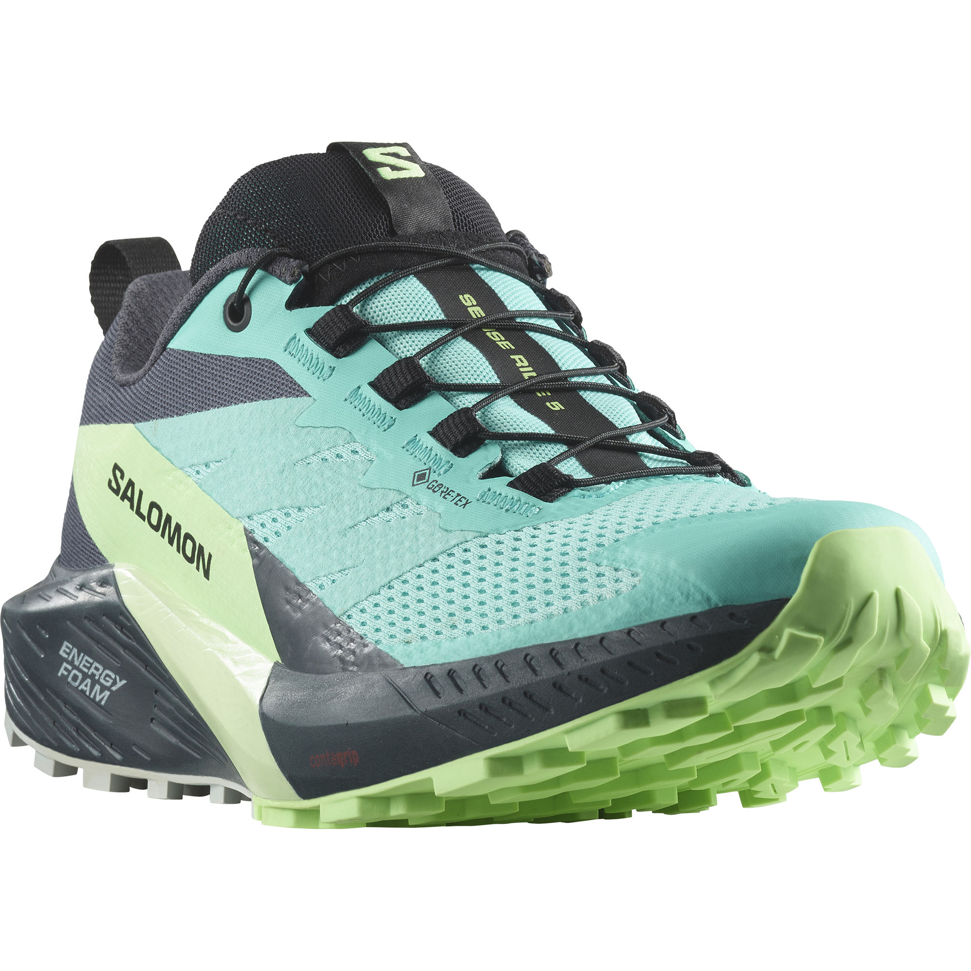 Salomon Trailrunningschuh »SENSE RIDE 5 GORE-TEX® W«, wasserdicht, Trailrunningschuhe