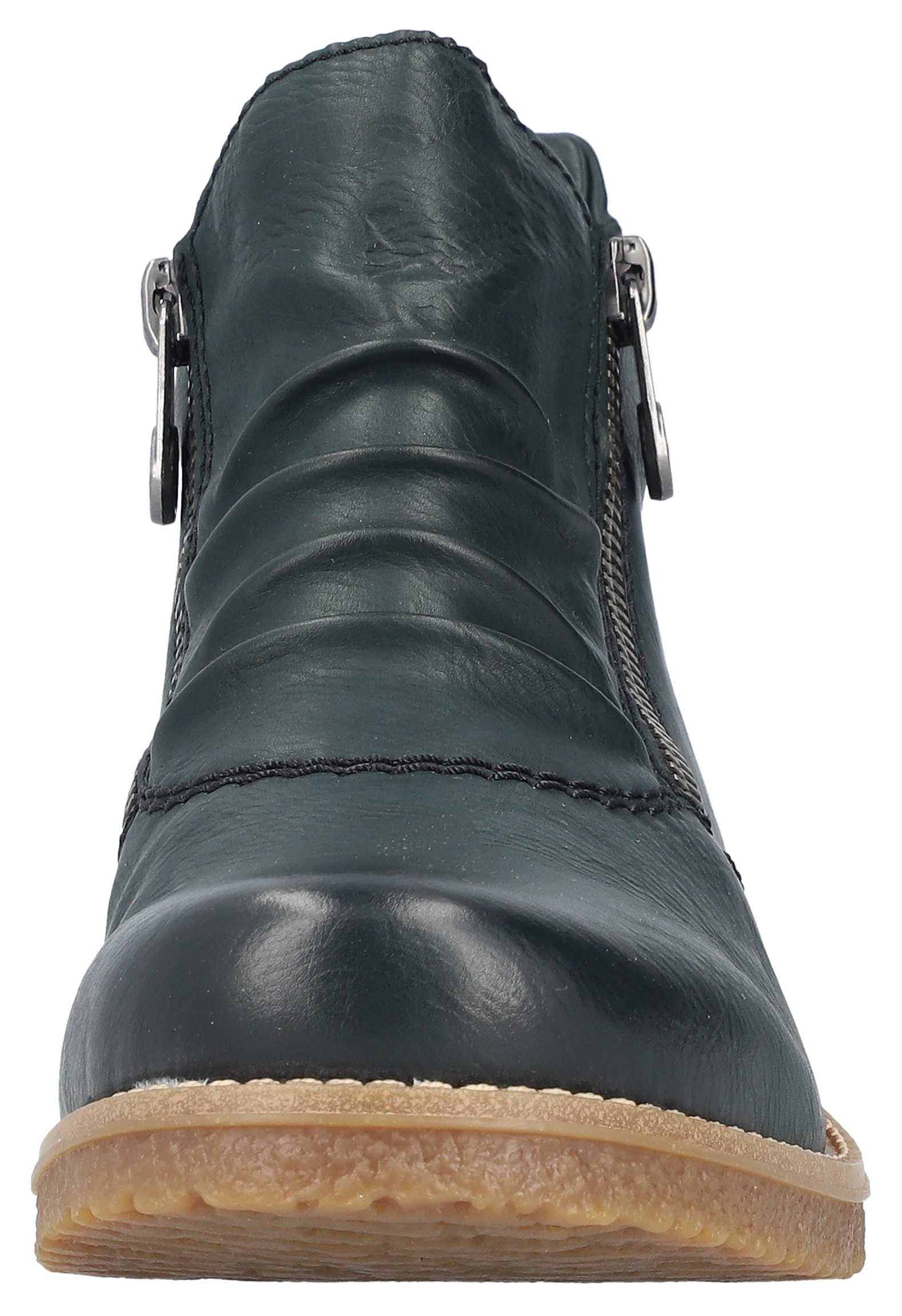 Rieker Stiefelette, Schlupfboots, Ankleboots mit beidseitigem Reissverschluss
