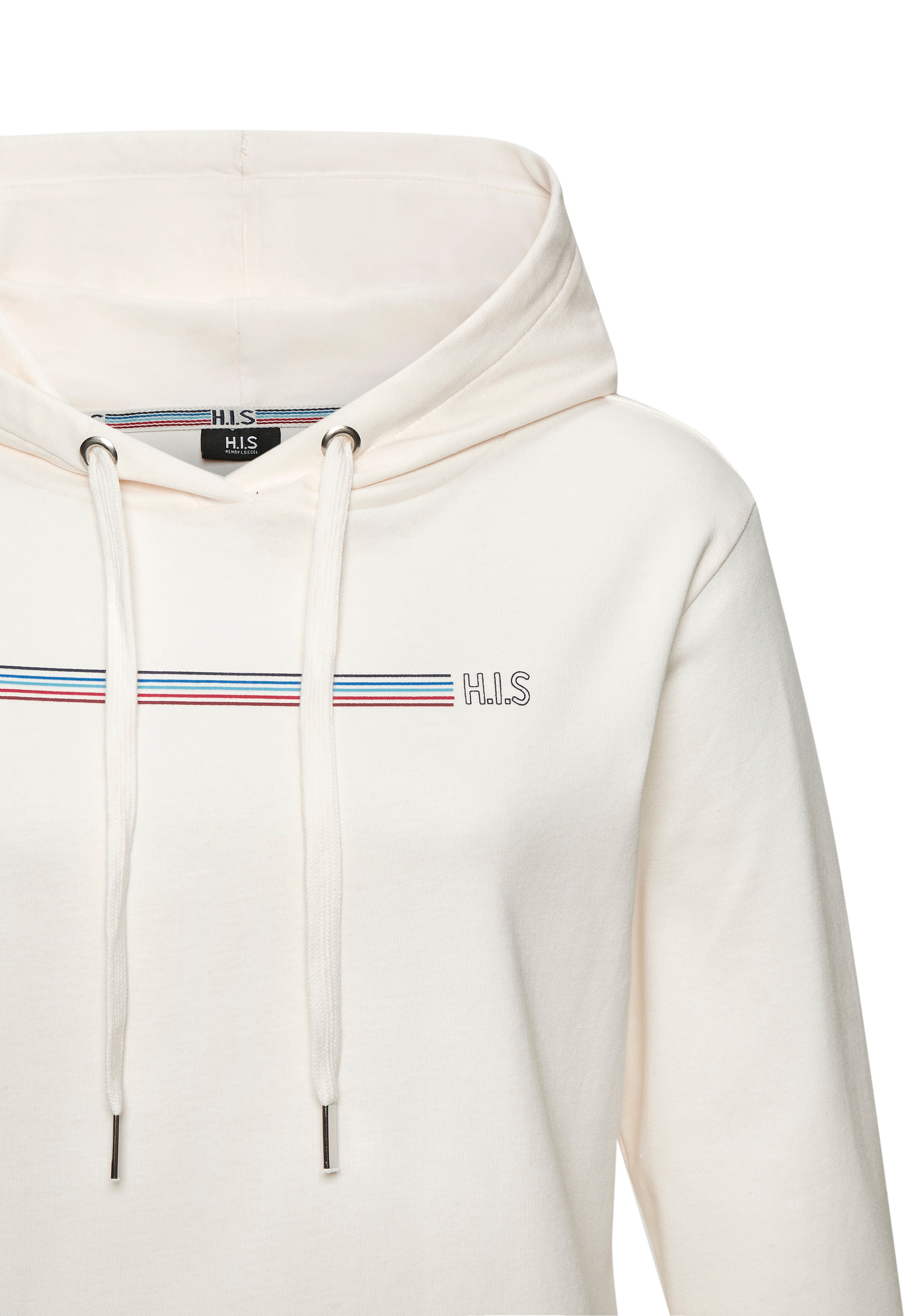 H.I.S Hoodie, mit Streifenprint, Loungewear