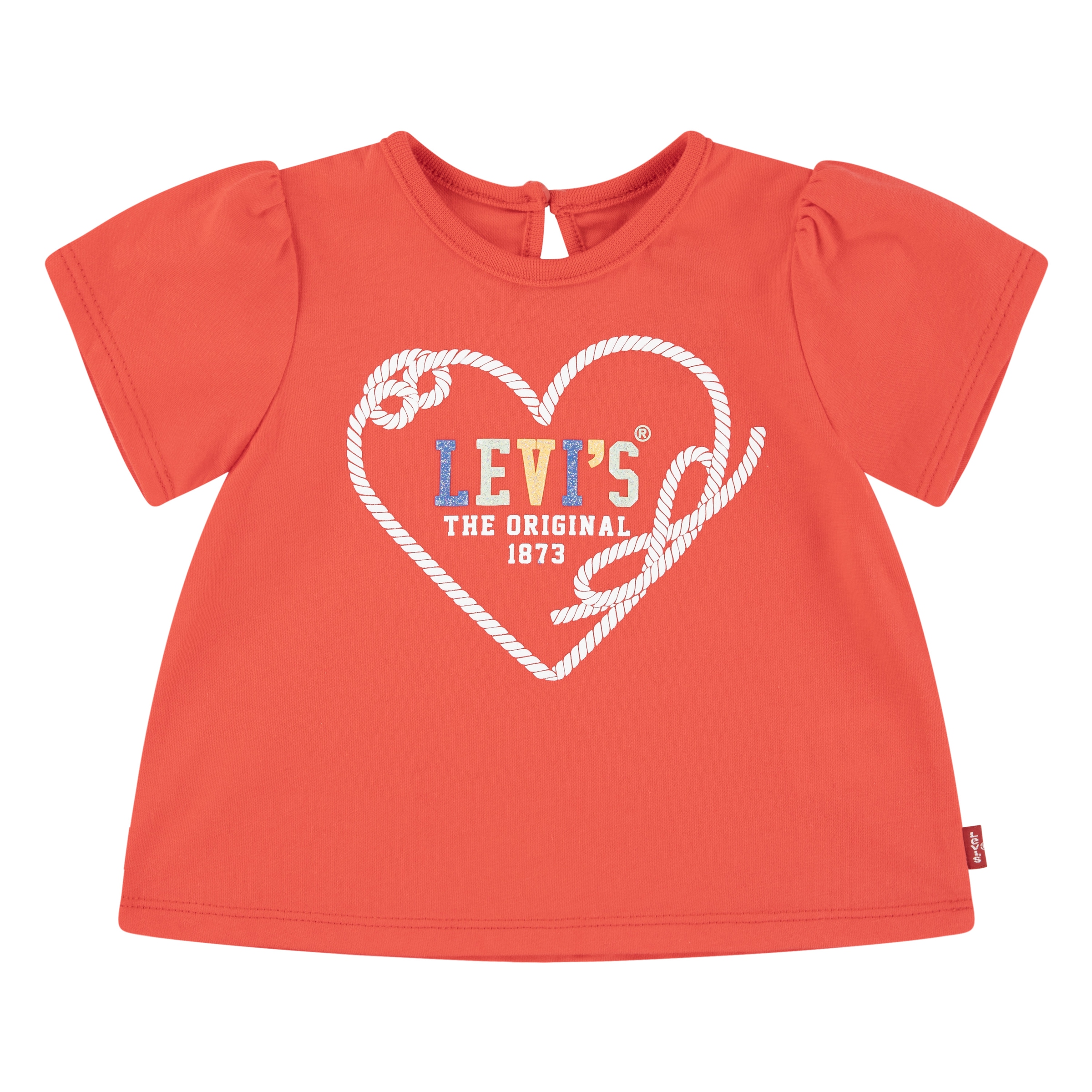 Levi's® Kids T-Shirt »HEART SS PUFF SLEEVE SLV TEE«