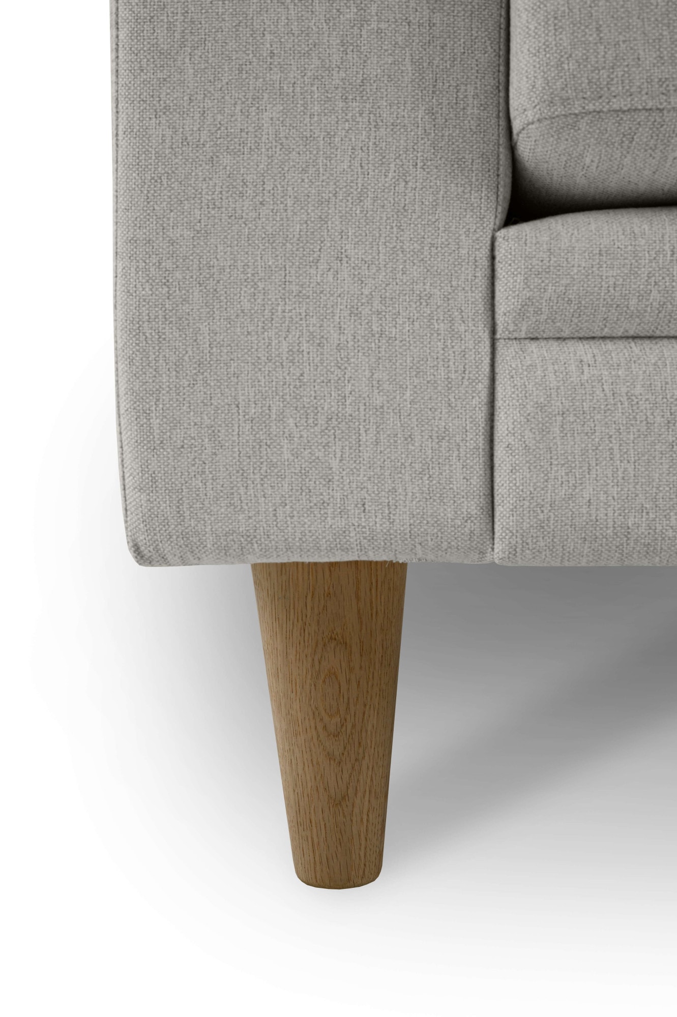 Home affaire Sessel »Arellano, Breite 93 cm«, klassisches Design, mit Massivholzfüssen, Webstoff fein