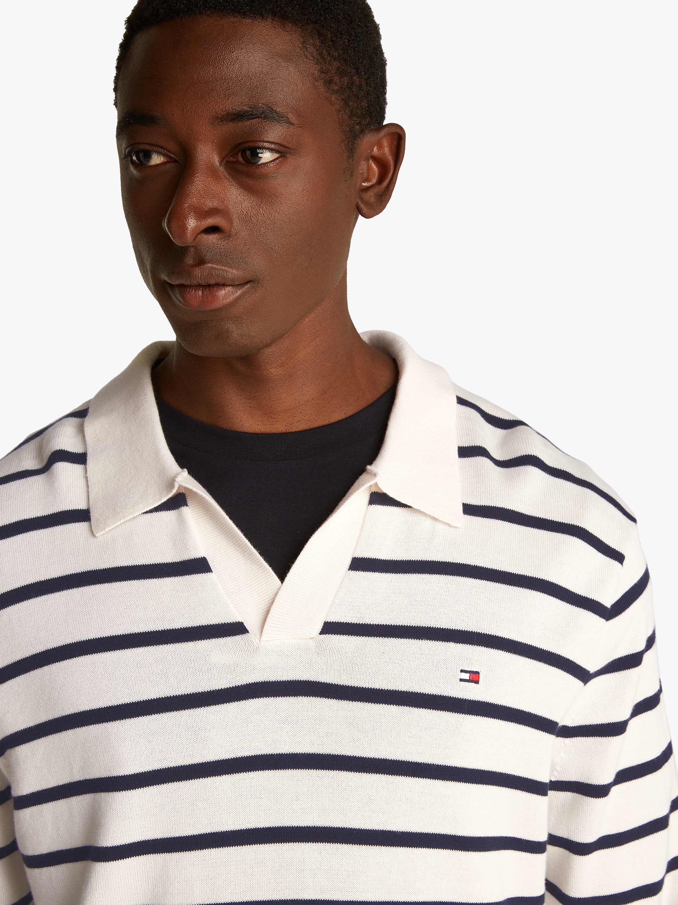 Tommy Hilfiger Polokragenpullover »ESSENTIAL COTTON LS JONNY COLLAR«