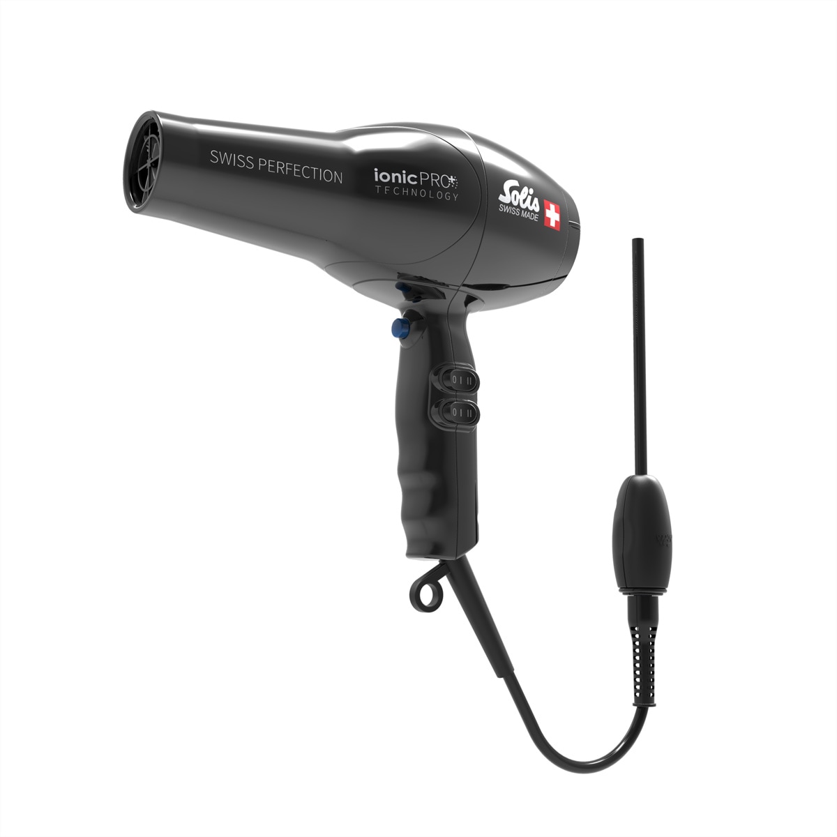 SOLIS OF SWITZERLAND Ionic-Haartrockner »Solis Haarföhn ionicPro 440, schwarz«