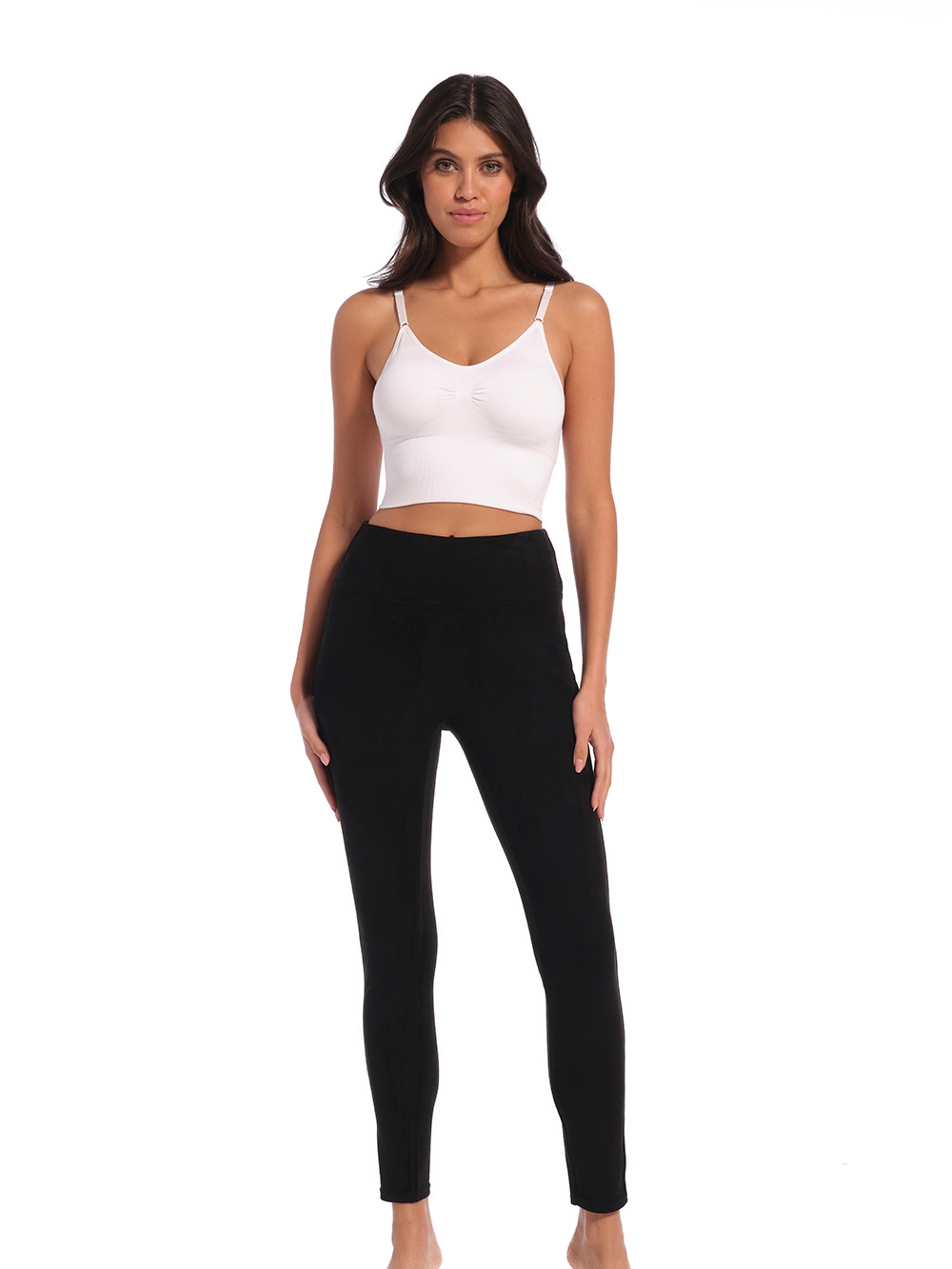 MAGIC Bodyfashion Leggings »Hi-Waist Slim Tights« mittlere Formung von Bauch, Hüften und Oberschenkeln