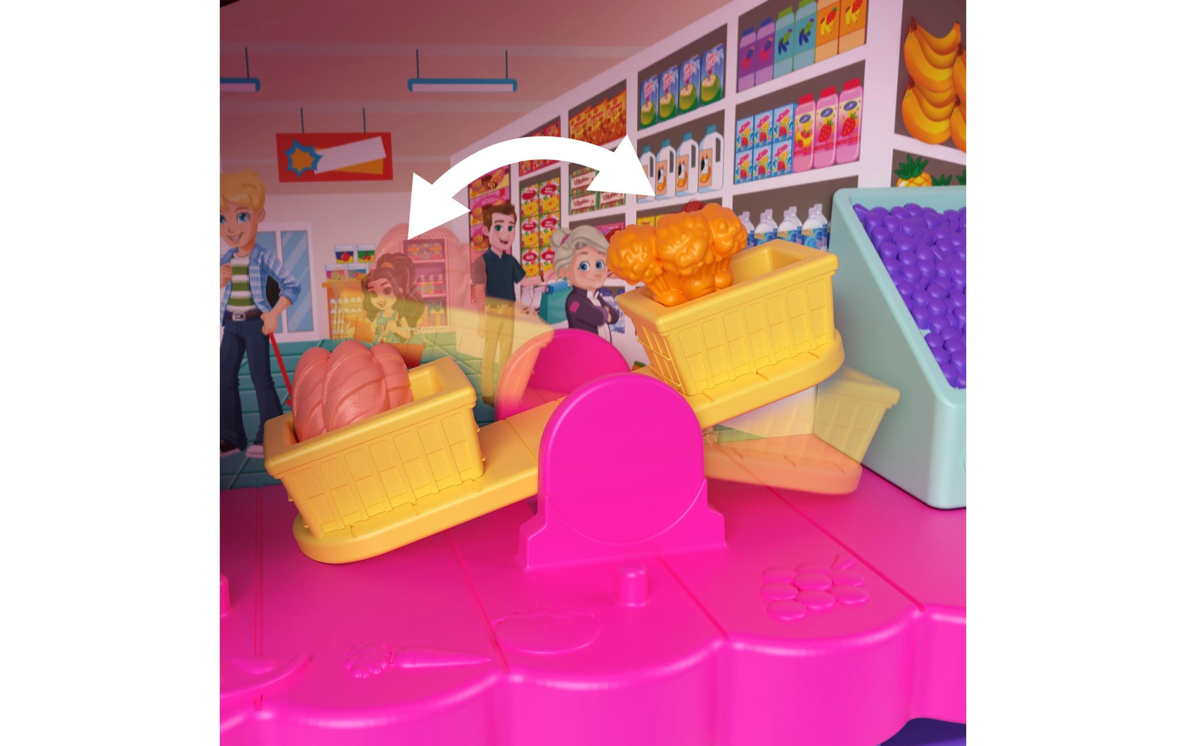 Polly Pocket Spielwelt »Pollyville Fresh Market«