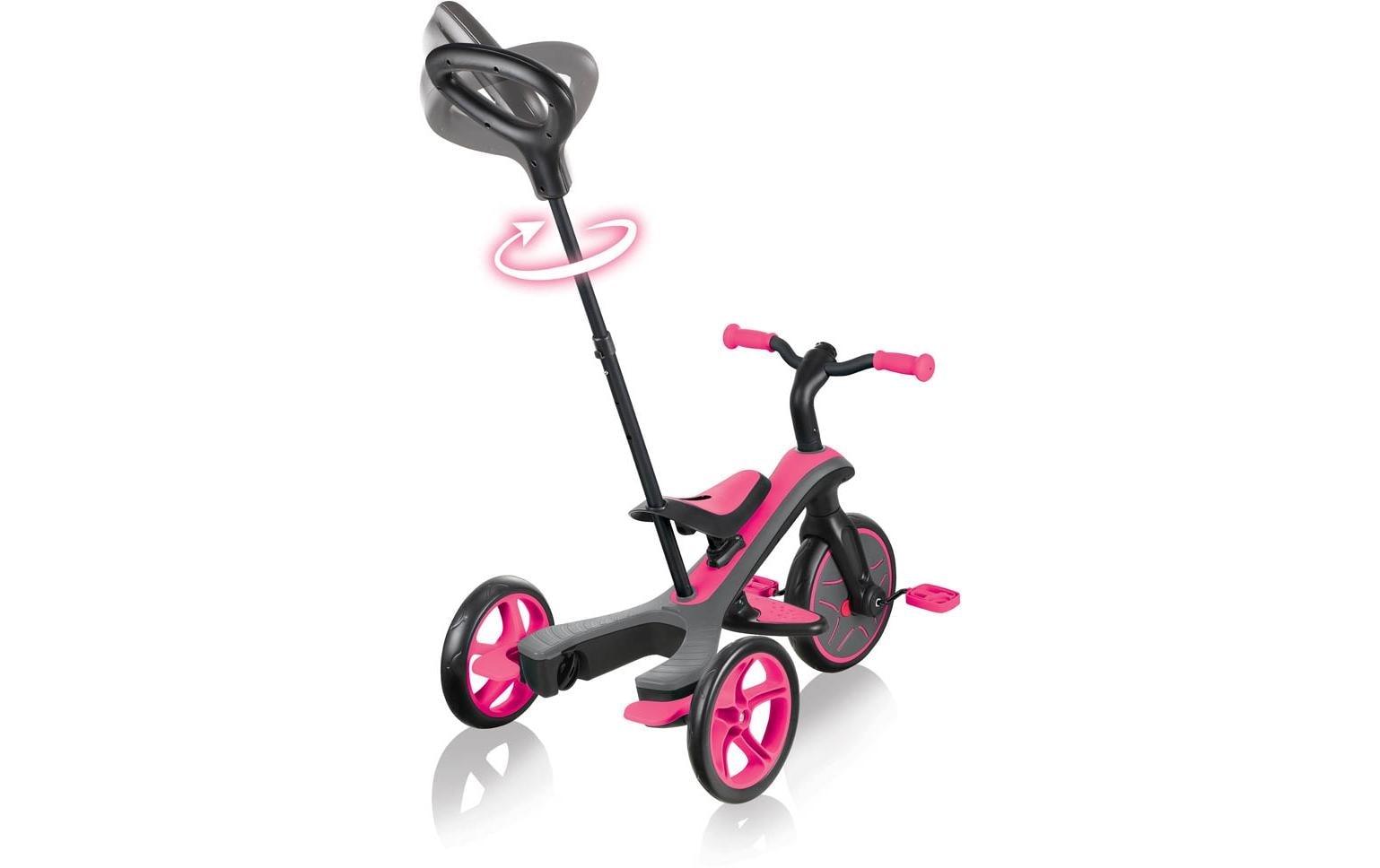 Globber Dreirad »Trike Explorer 4 in 1 Fuchsia Pink«