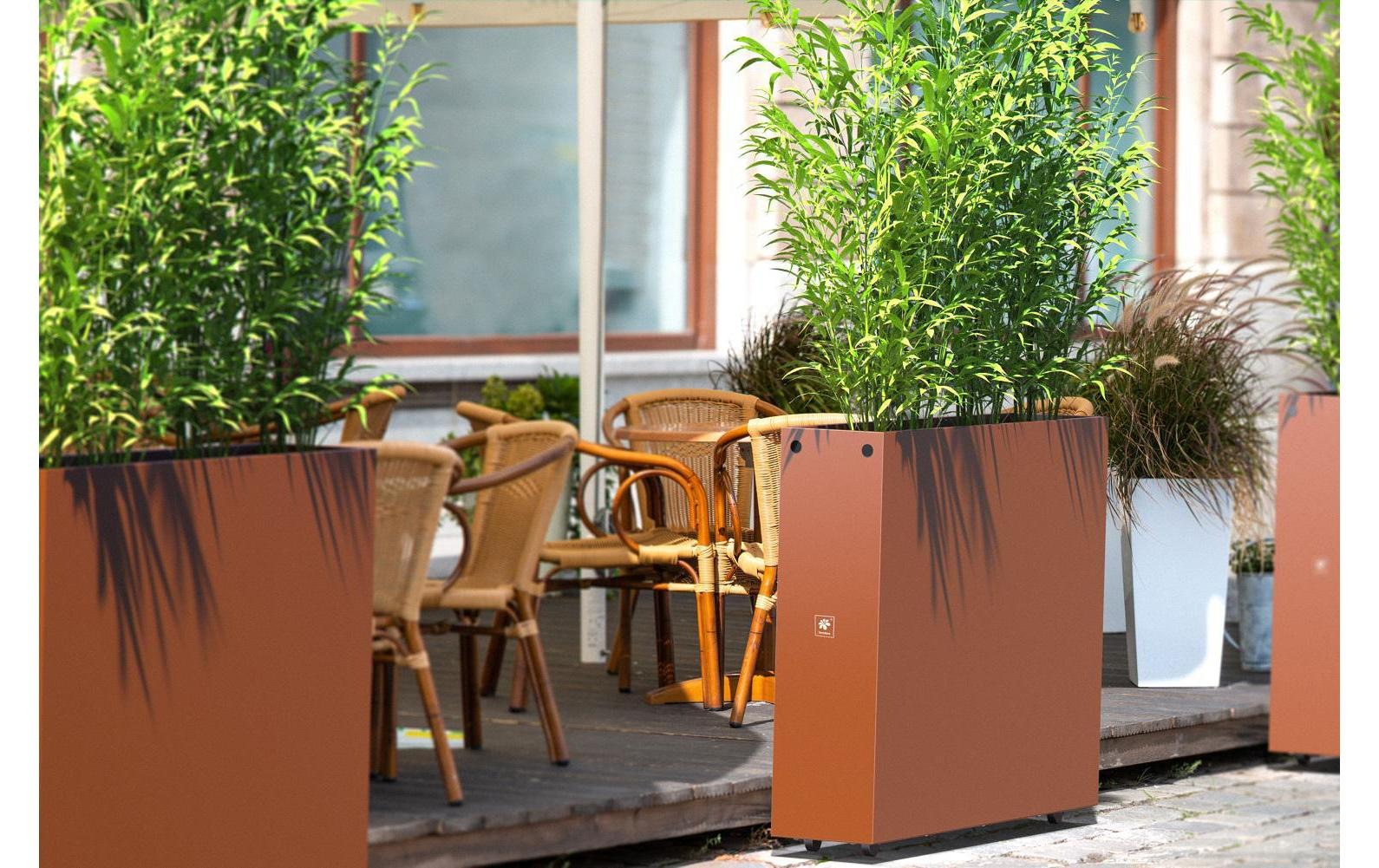 Herstera Garden Hochbeet »Herstera Hochbeet Urban Garden Wall«, Material: Stahl