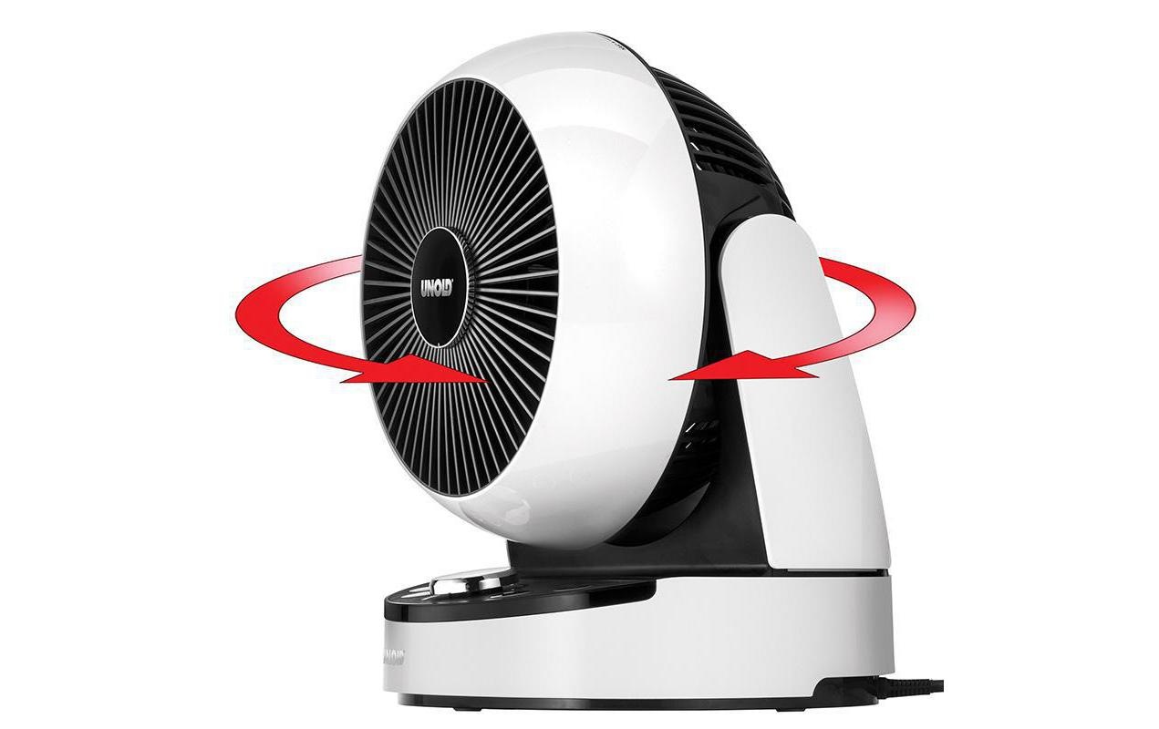 Unold Tischventilator »3D Weiss/Schwarz«