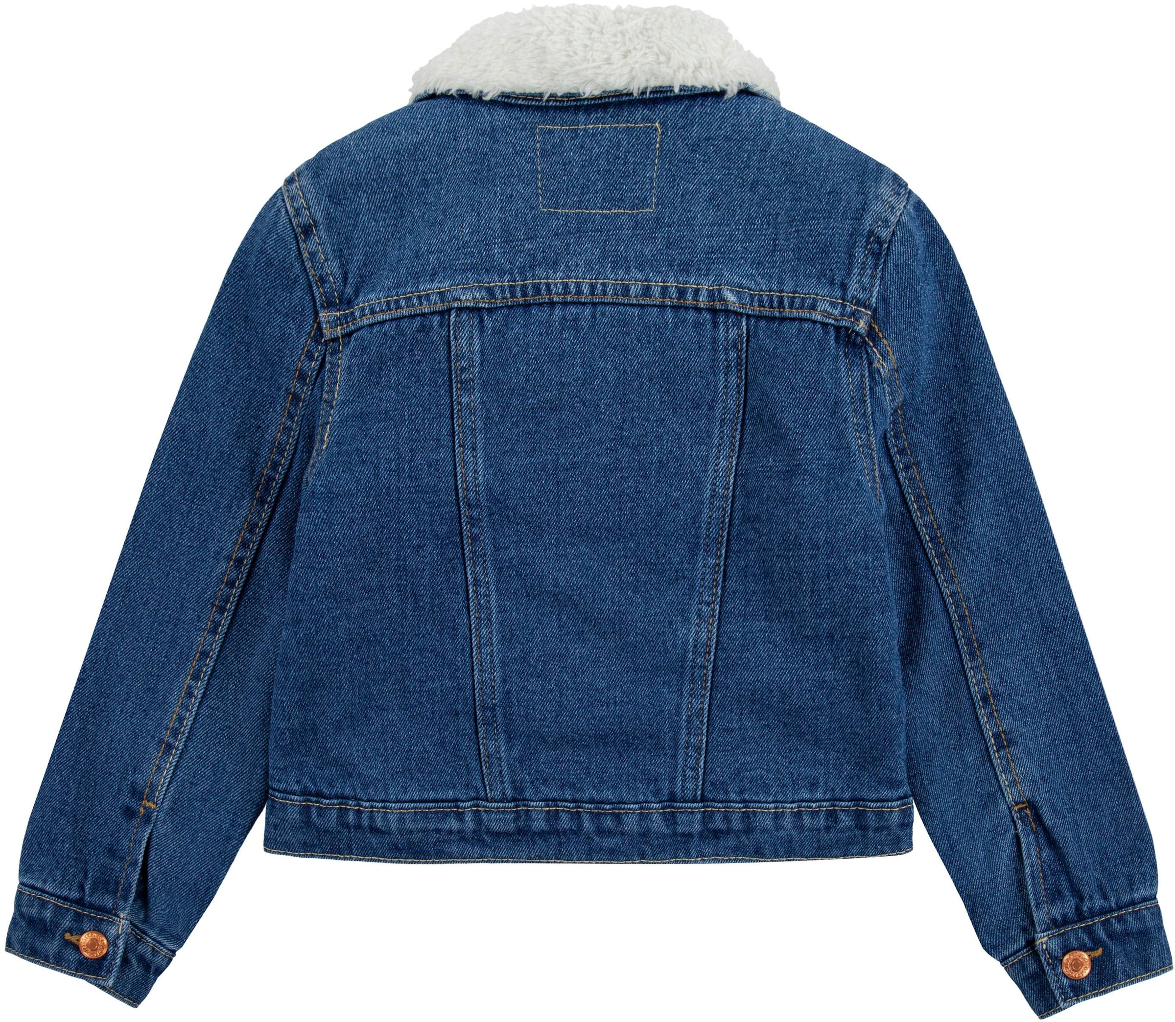 Levi's® Kids Jeansjacke »LVG SHERPA TRUCKER JACKET«, ohne Kapuze, for GIRLS