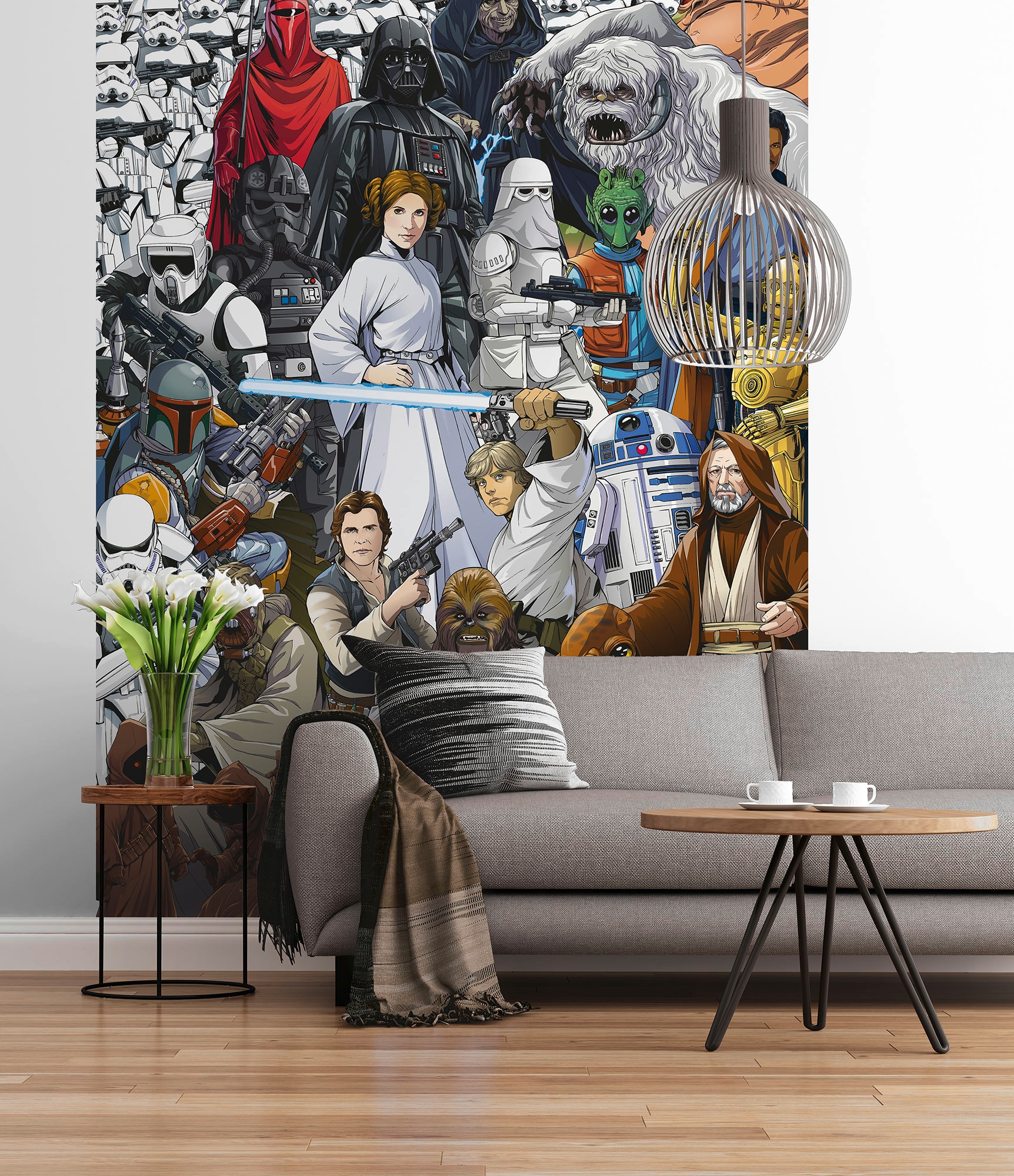 ✵ Komar Fototapete »STAR WARS Classic Cartoon Collage«, 184x254 cm (Breite  x Höhe) günstig bestellen | Jelmoli-Versand