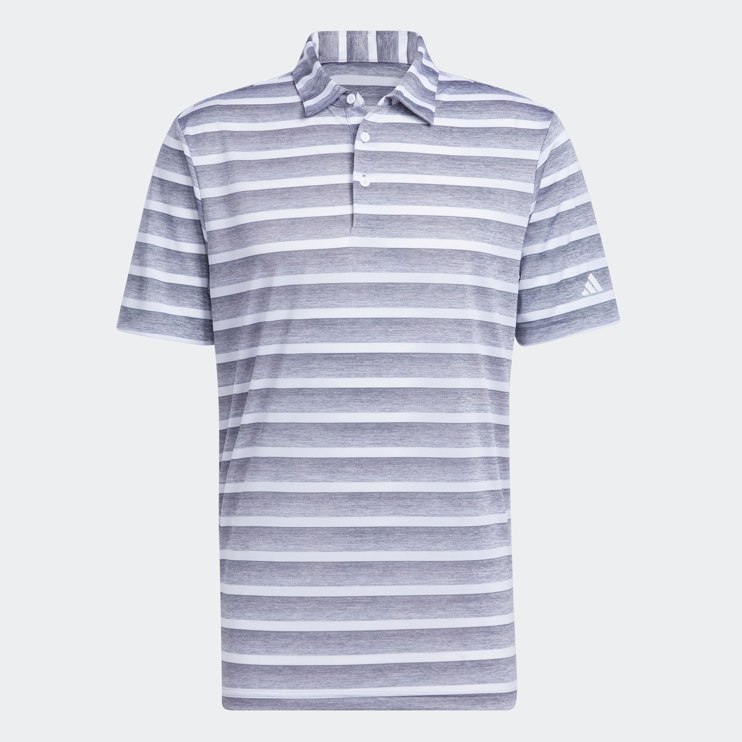 adidas Performance Poloshirt »2 COLOR STRIPE« klassischer Stil, mit Allover-Print, aus Pikeematerial