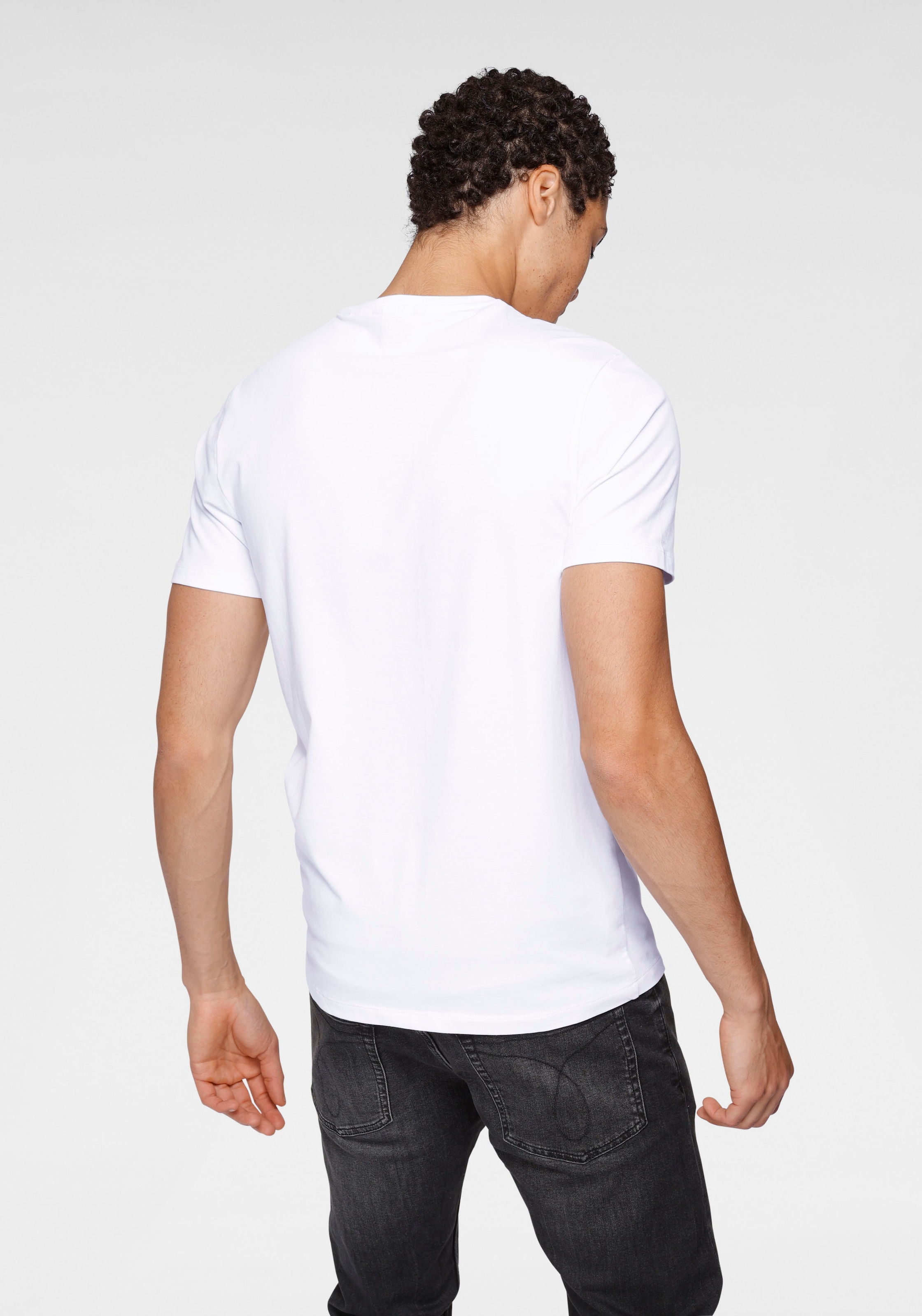 ONLY & SONS T-Shirt »BASIC LIFE SLIM O-NECK 2-PACK«, (Packung, 2 tlg., 2er- Pack) online shoppen | Jelmoli-Versand