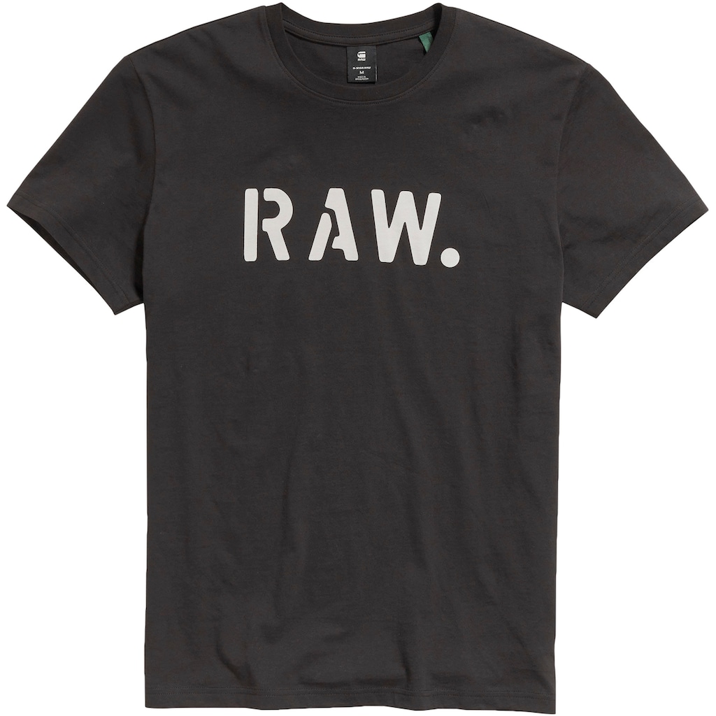 G-Star RAW Print-Shirt »Stencil RAW T-Shirt«