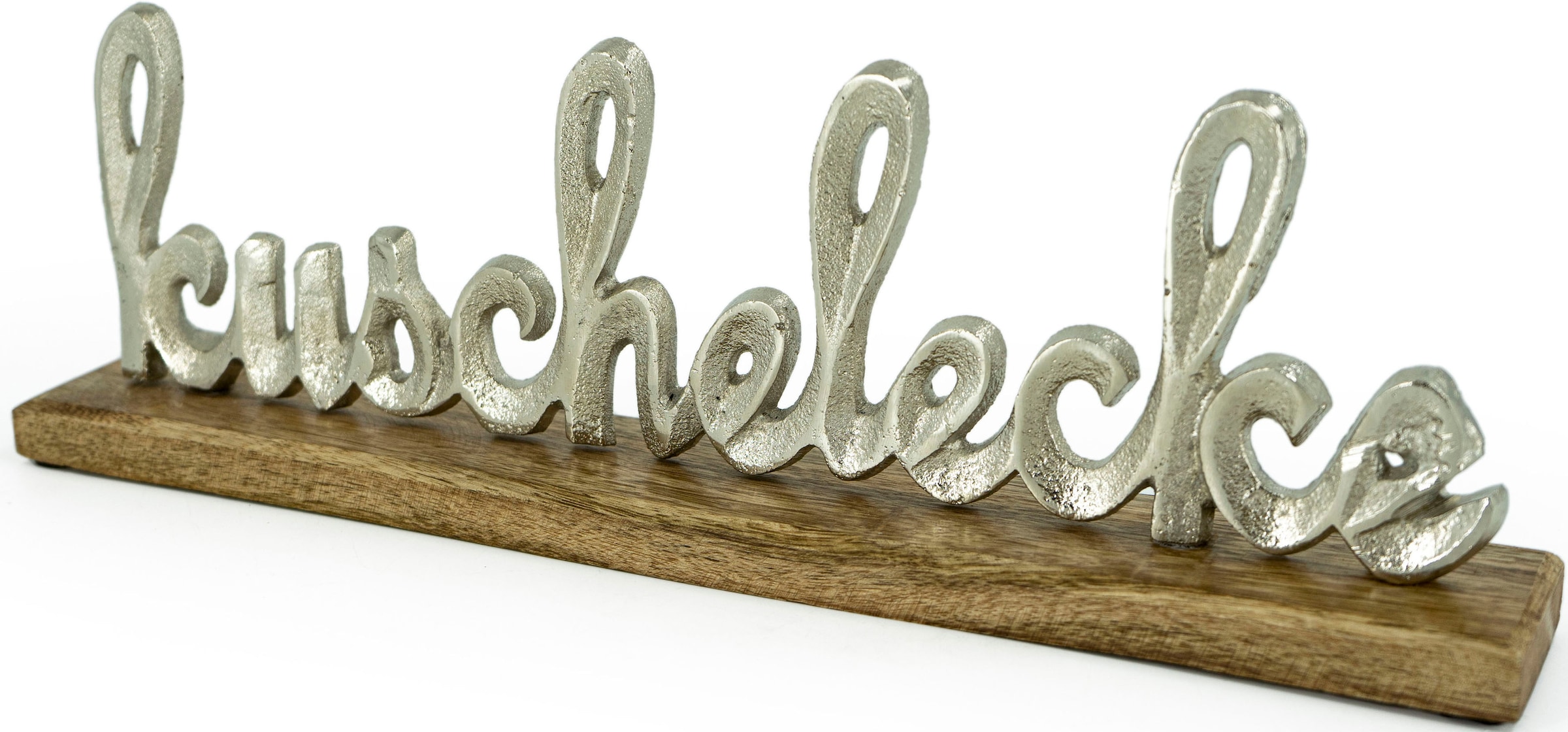 NOOR LIVING Deko-Schriftzug »Kuschelecke«, aus Jelmoli-Versand bestellen | und Holz online Aluminium