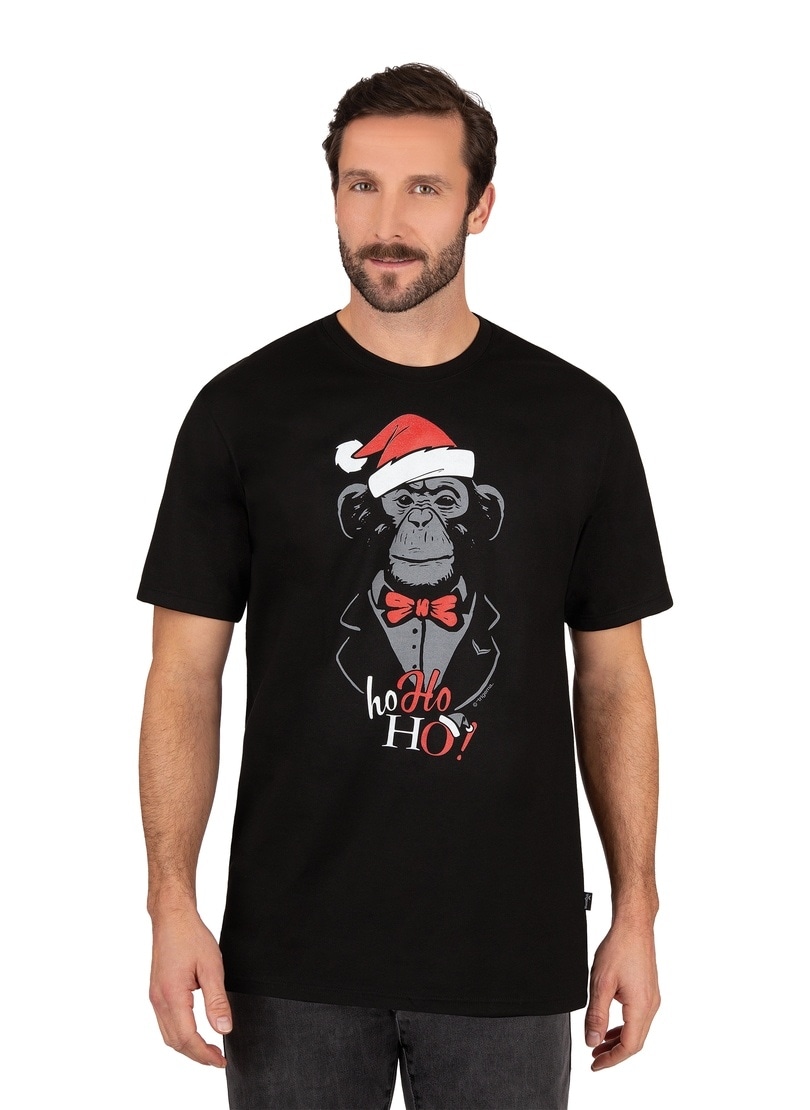 Trigema T-Shirt »TRIGEMA T-Shirt shoppen online weihnachtlichem Jelmoli-Versand mit Motiv« 