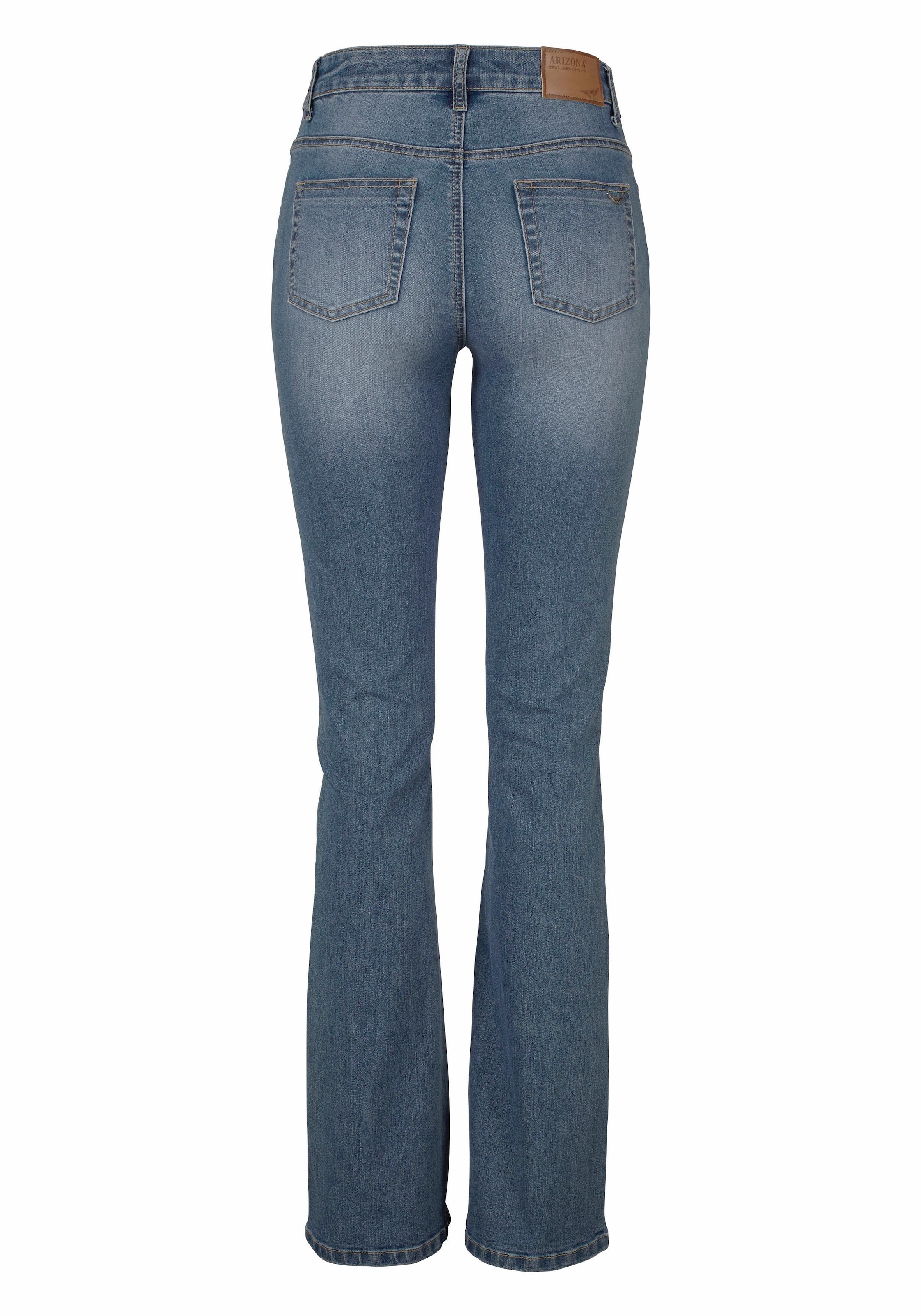 Arizona Bootcut-Jeans »Shaping«, High Waist