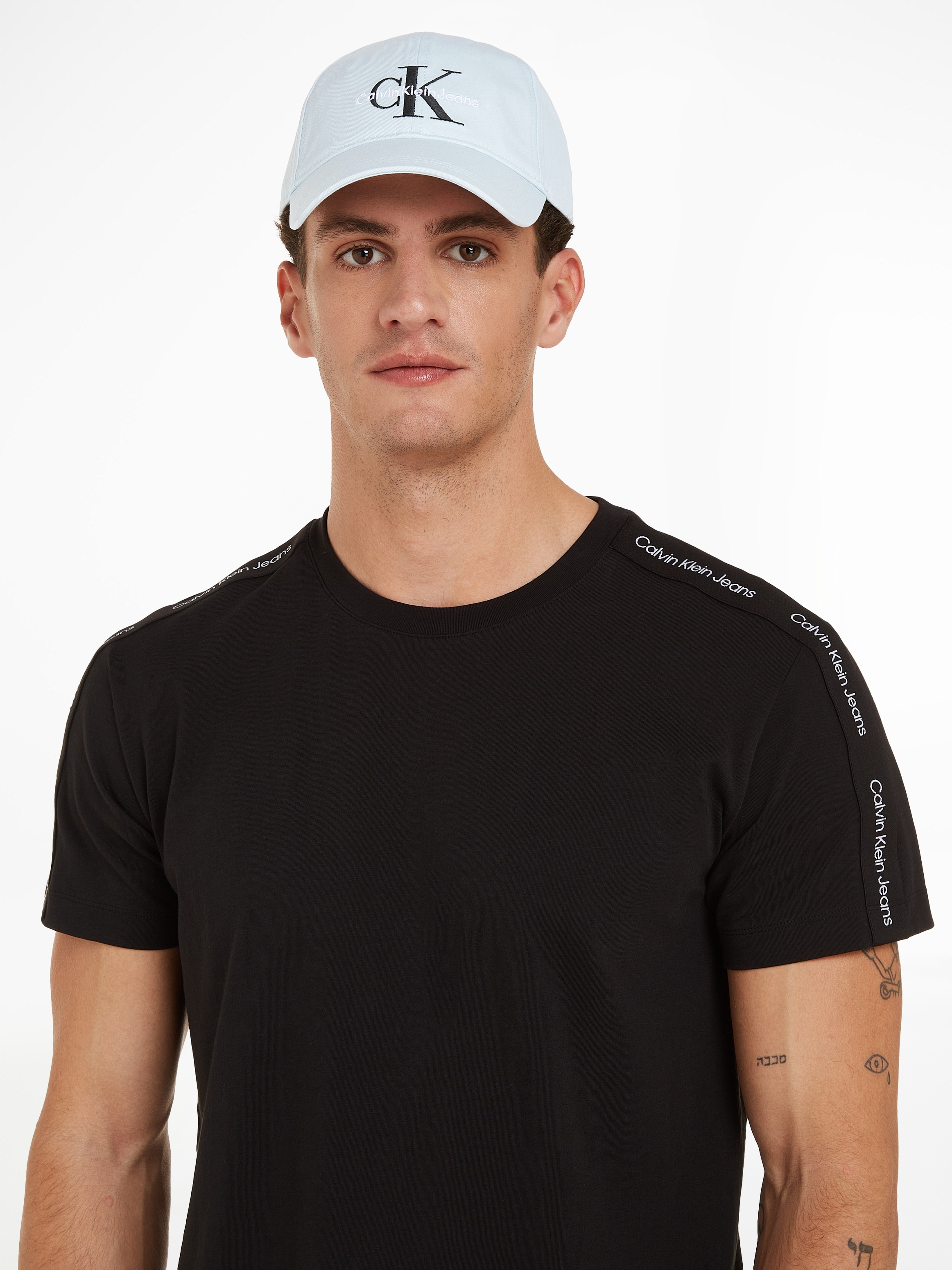 Calvin Klein Baumwolle Cap, kaufen reiner | Jelmoli-Versand Jeans online Flex aus