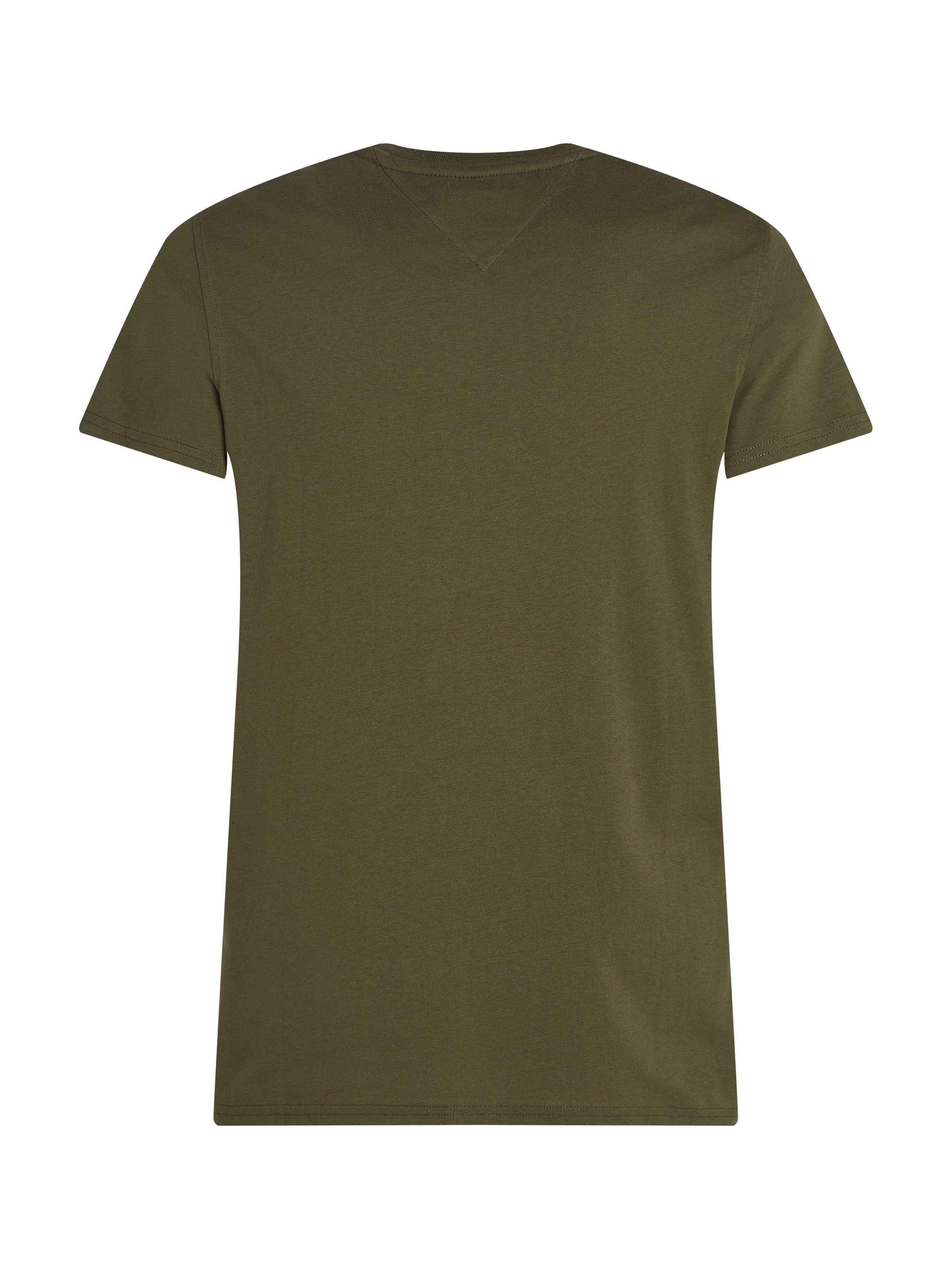 Tommy Jeans T-Shirt »TJM ESSENTIAL SOLID TEE«, mit Rundhalsausschnitt und dezenter Logo-Flag
