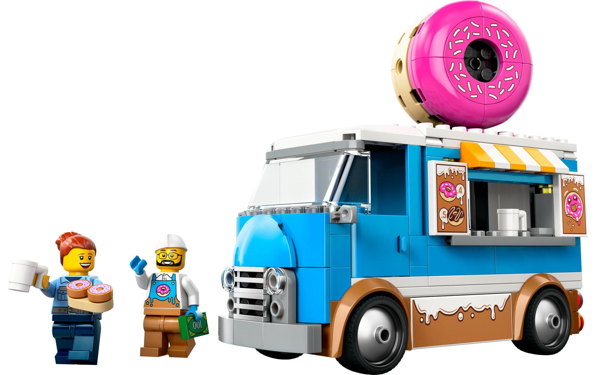 LEGO® Spielbausteine »City Donut Truck 60460«, (196 St.)