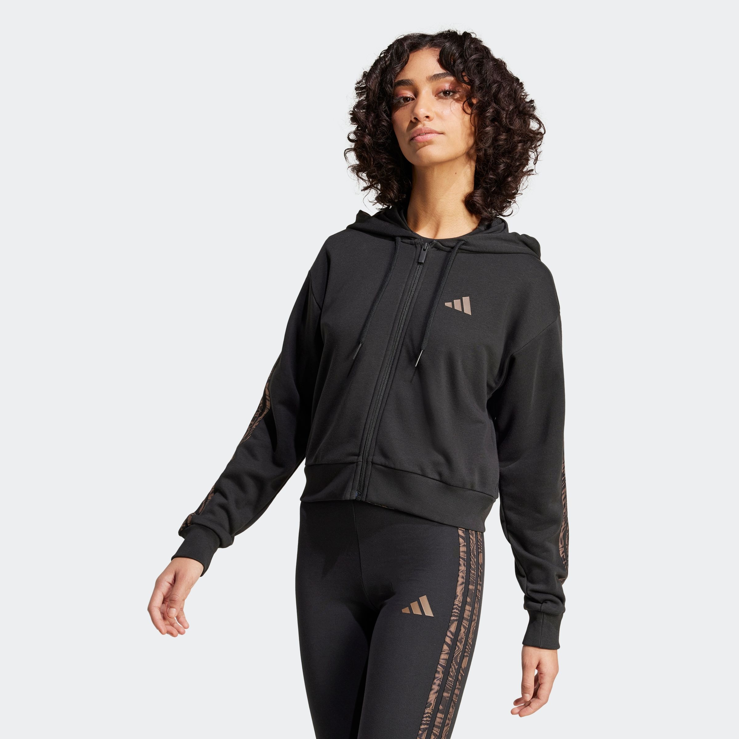 adidas Sportswear Kapuzensweatshirt »W RC 3S FZ HD«