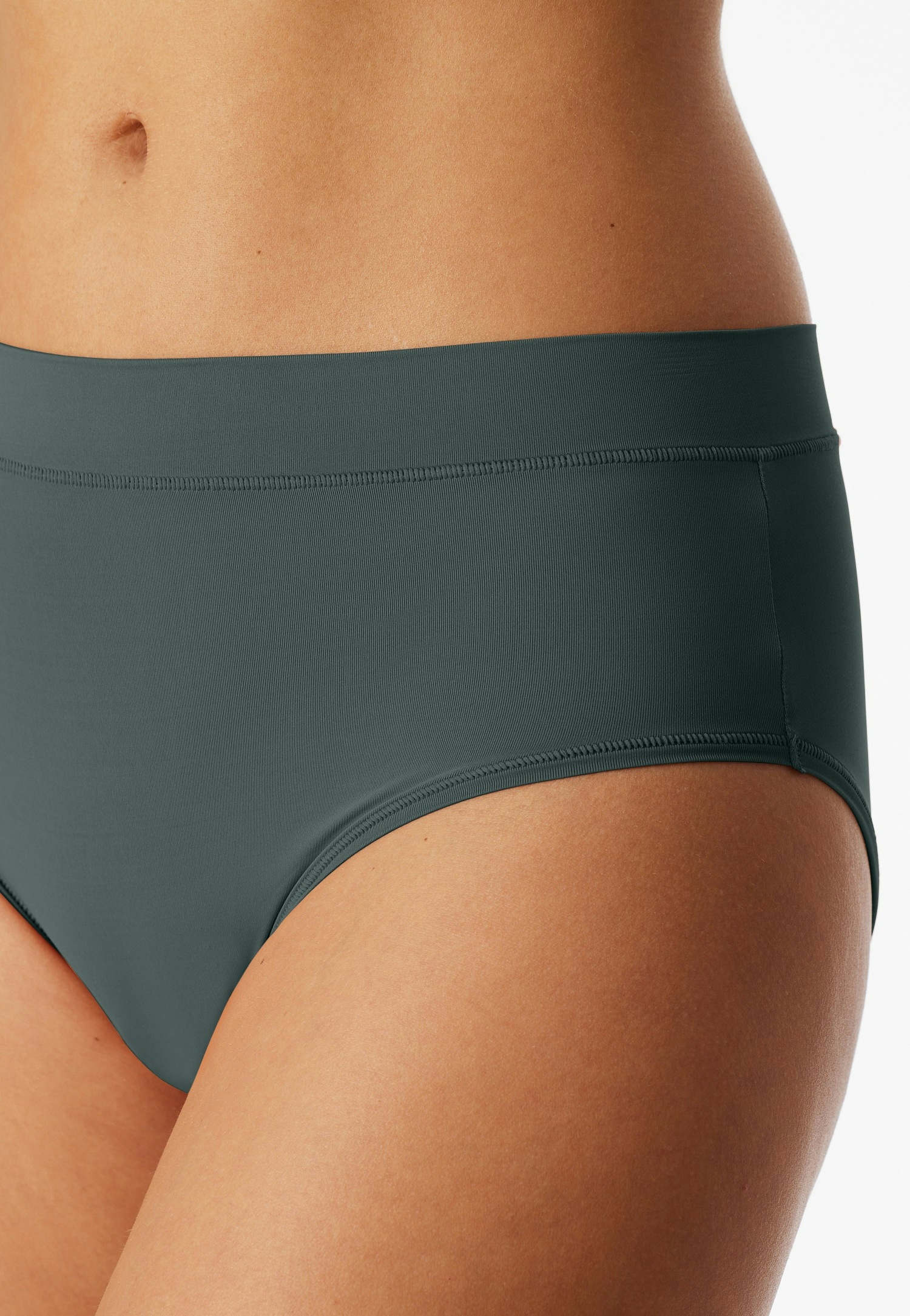 Schiesser Slip »Unique Micro«, weicher Bund, elastische Wirkware