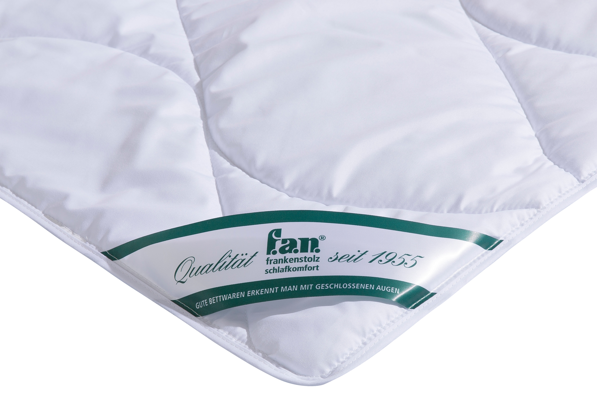 fan Microfaserbettdecke »Microfaser kochfest, Bettdecken für Sommer und Winter, Decke«, leicht, Füllung 100% Polyester, Bezug 100% Polyester, (1 St.), Bettdecke 135x200 cm, 155x220 cm und weitere Grössen, Made in Germany