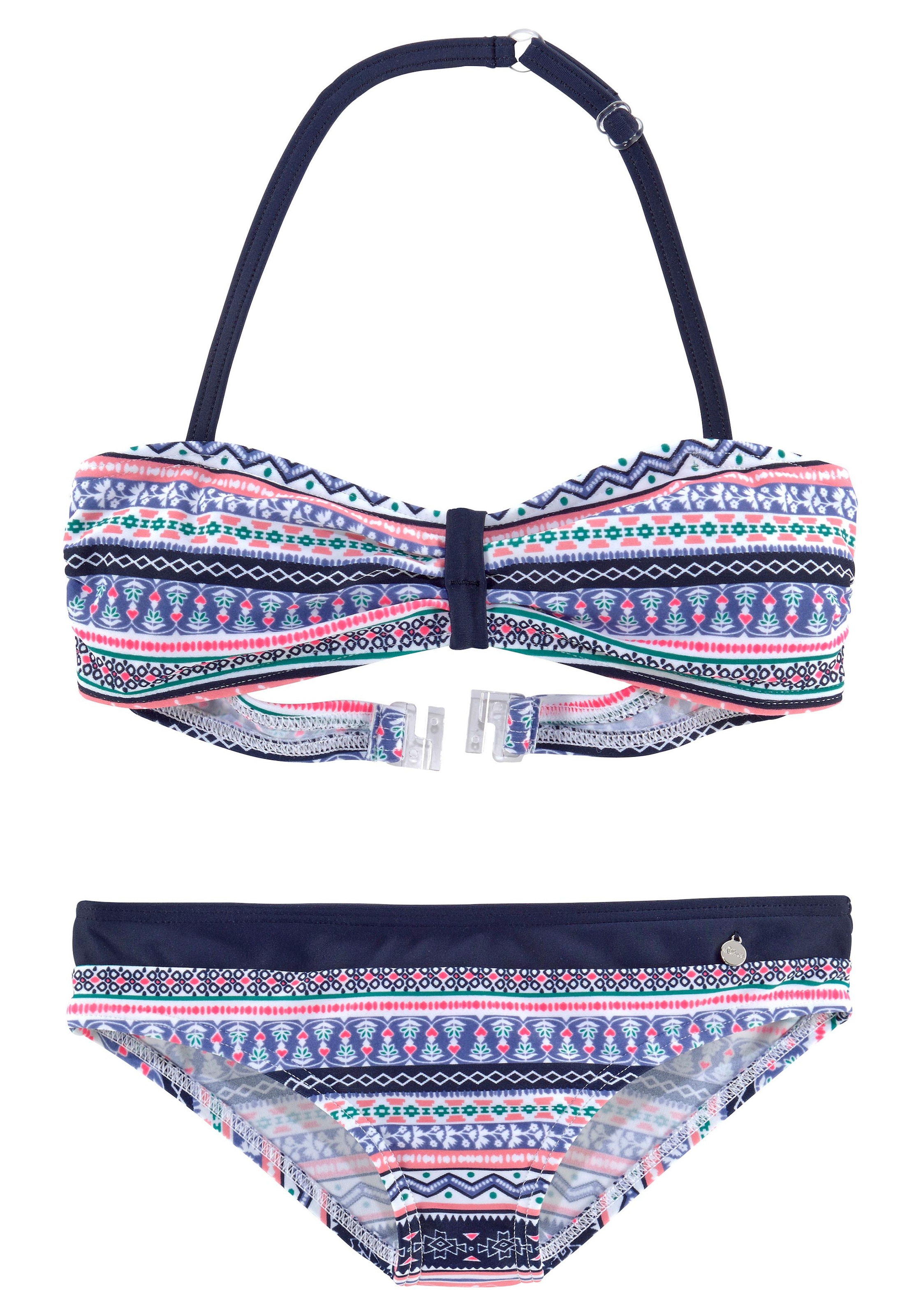 ✵ s.Oliver Bandeau-Bikini günstig »Barcelona frechen im Jelmoli-Versand Streifen-Look entdecken | Kids«