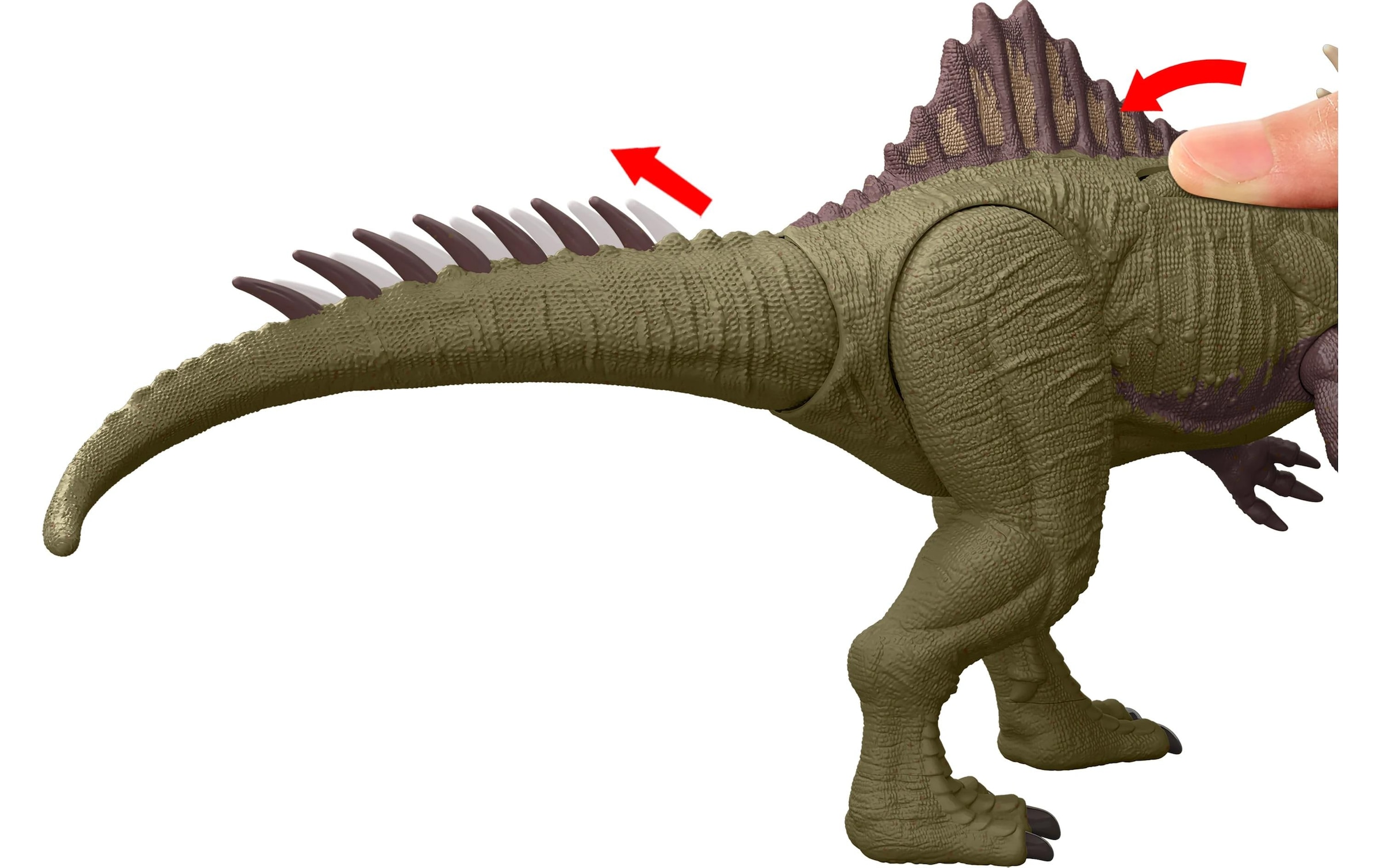 Mattel® Spielfigur »Jurassic World Battle Roar Becklespinax 43 cm«