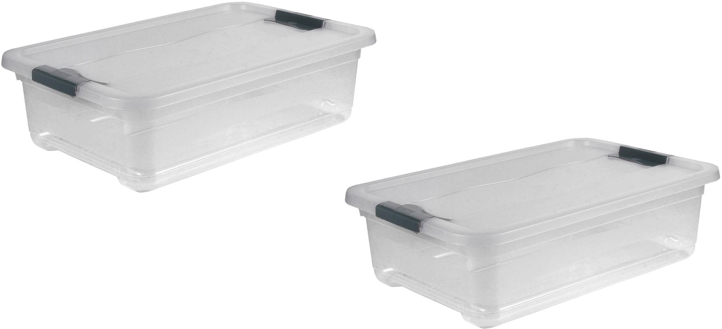 keeeper Organizer "cornelia" Aufbewahrungsbox, 28 L, mit Deckel, Schiebeverschluss