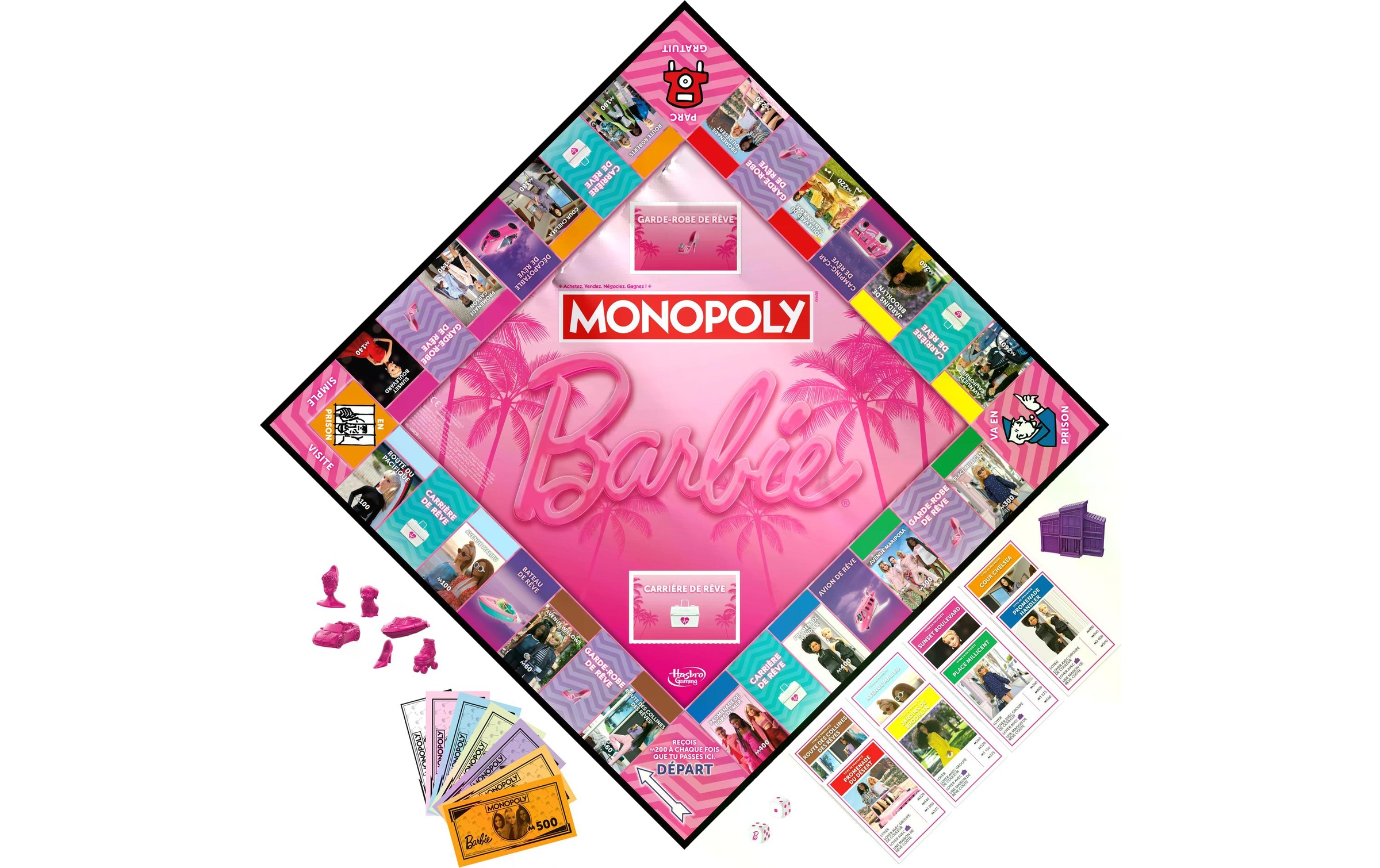 Roughstuff Spiel »Monopoly Barbie -FR-«