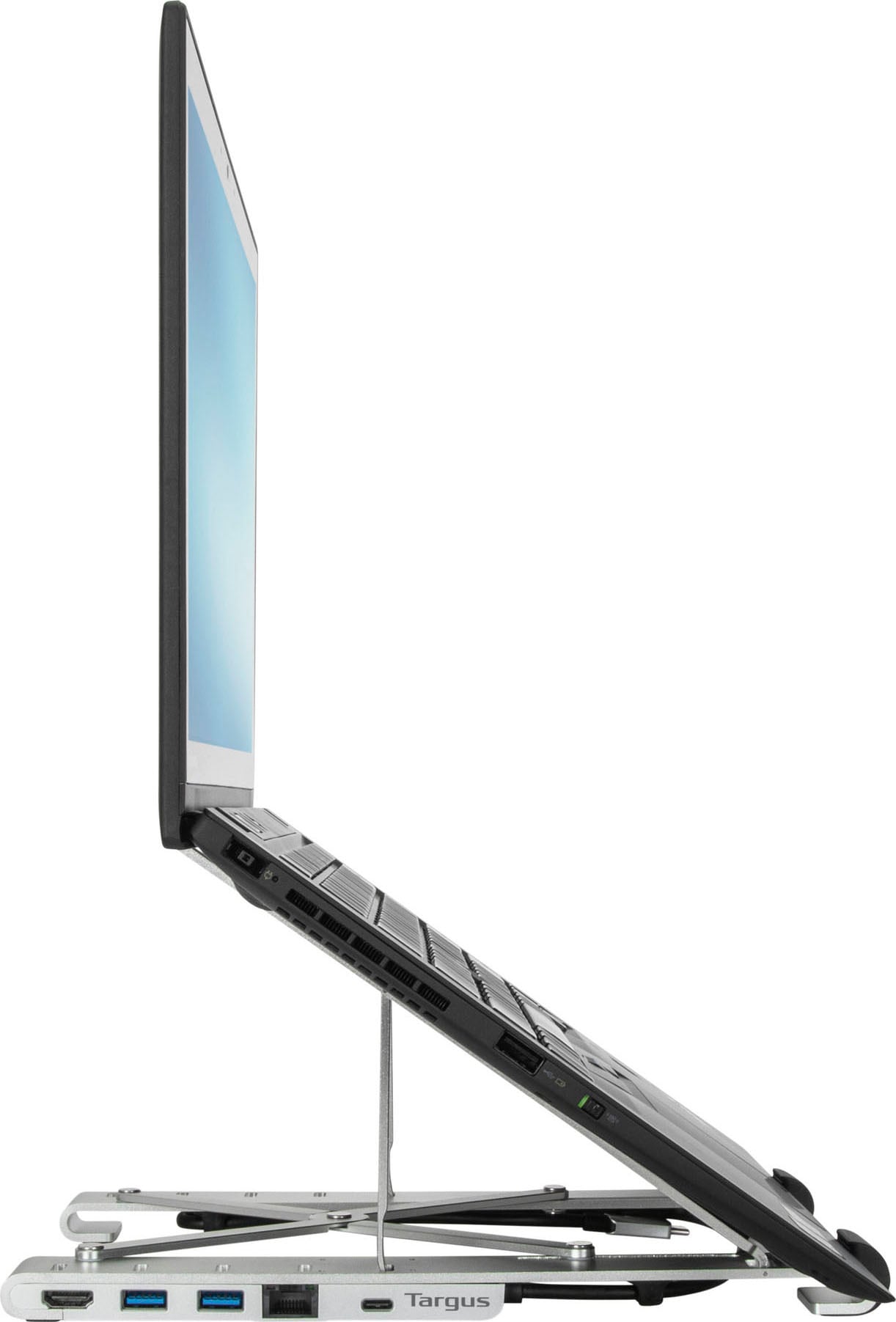 Targus Halterung »Portable Stand with Integrated Dock (USB-C)«, (1 St.)