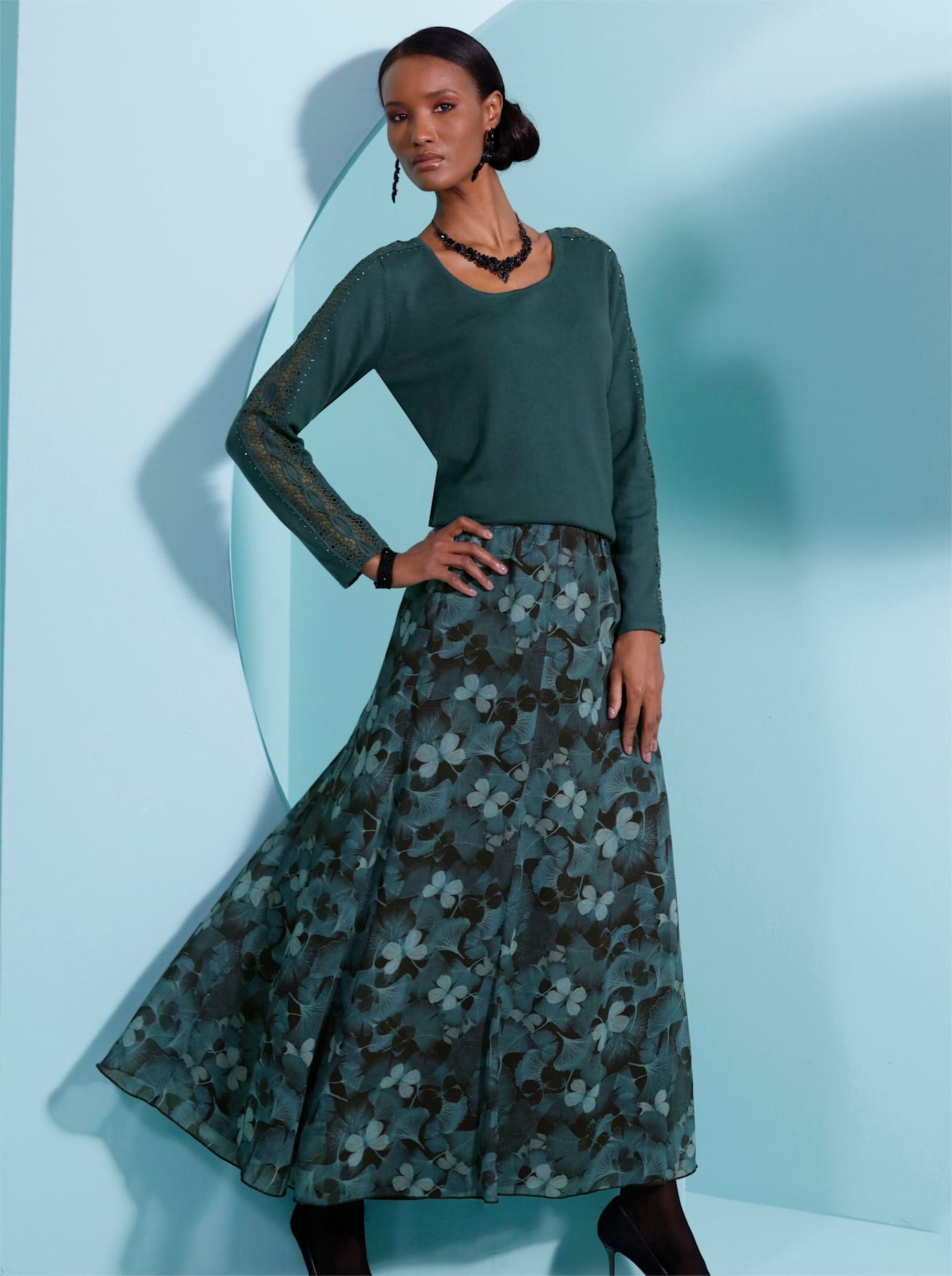 creation L Rundhalspullover »Pullover«