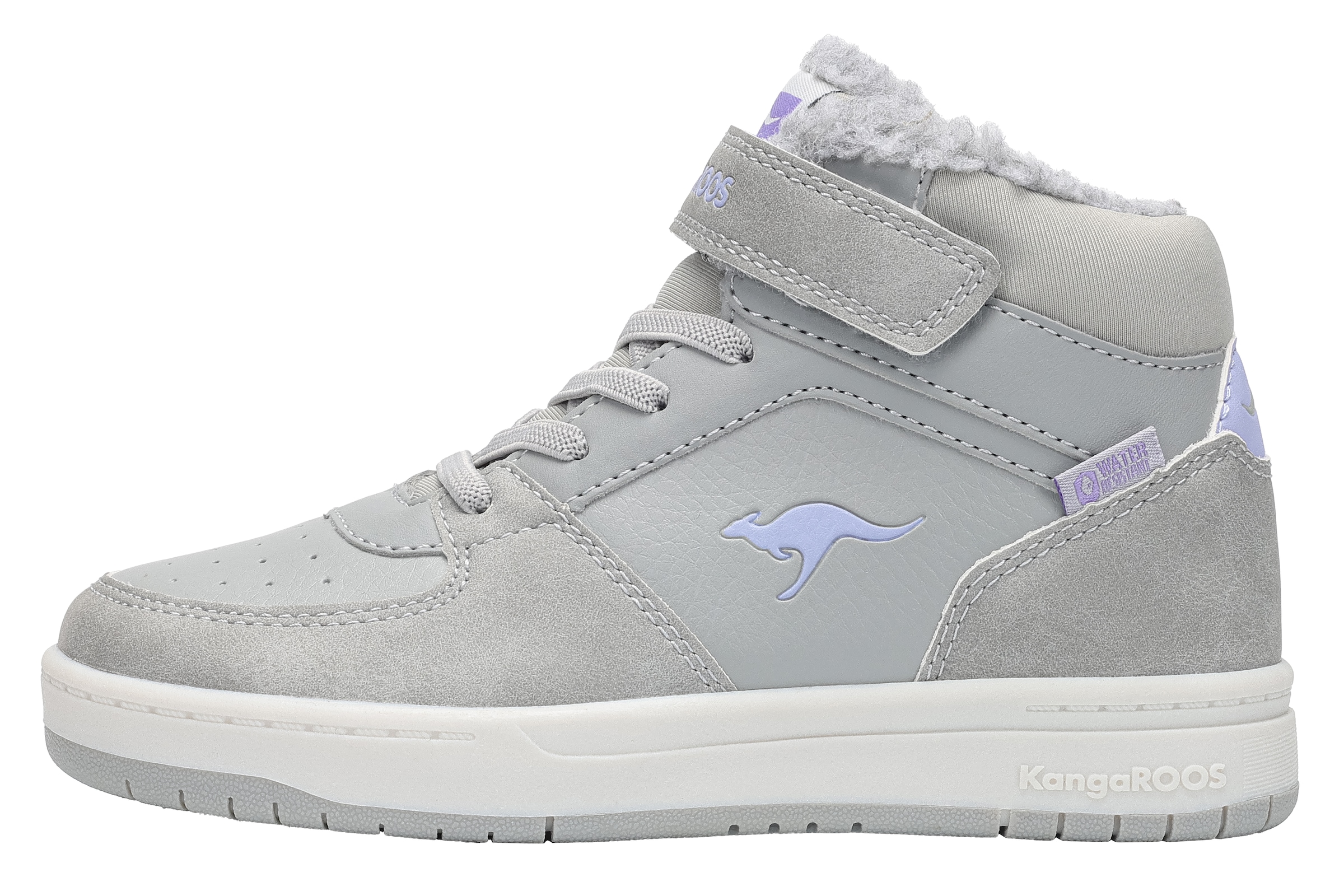 KangaROOS Sneaker "K-CP Bound Mid EV" Wasserabweisend, Warmfutter,Winterschuhe, Schnürboots, Sneakerboots