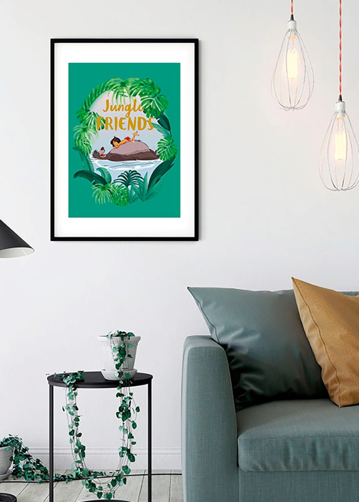 Komar Poster »Jungle Book Friends«, Disney, (1 St.), Kinderzimmer, Schlafzimmer, Wohnzimmer