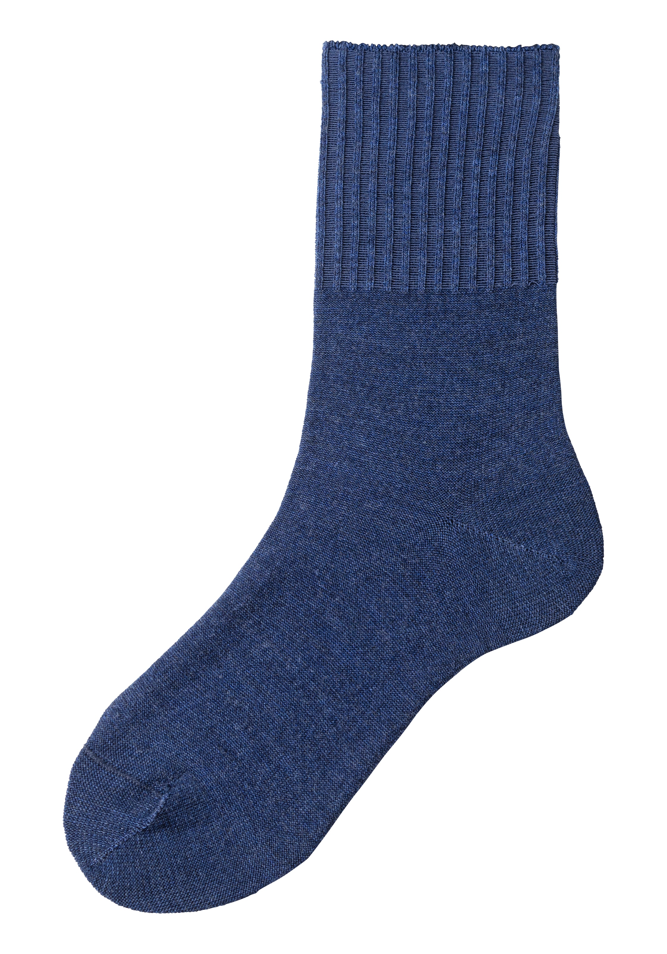 Lavana Umschlagsocken, (Packung, 3 Paar), fein gestrickt mit 53% Wolle