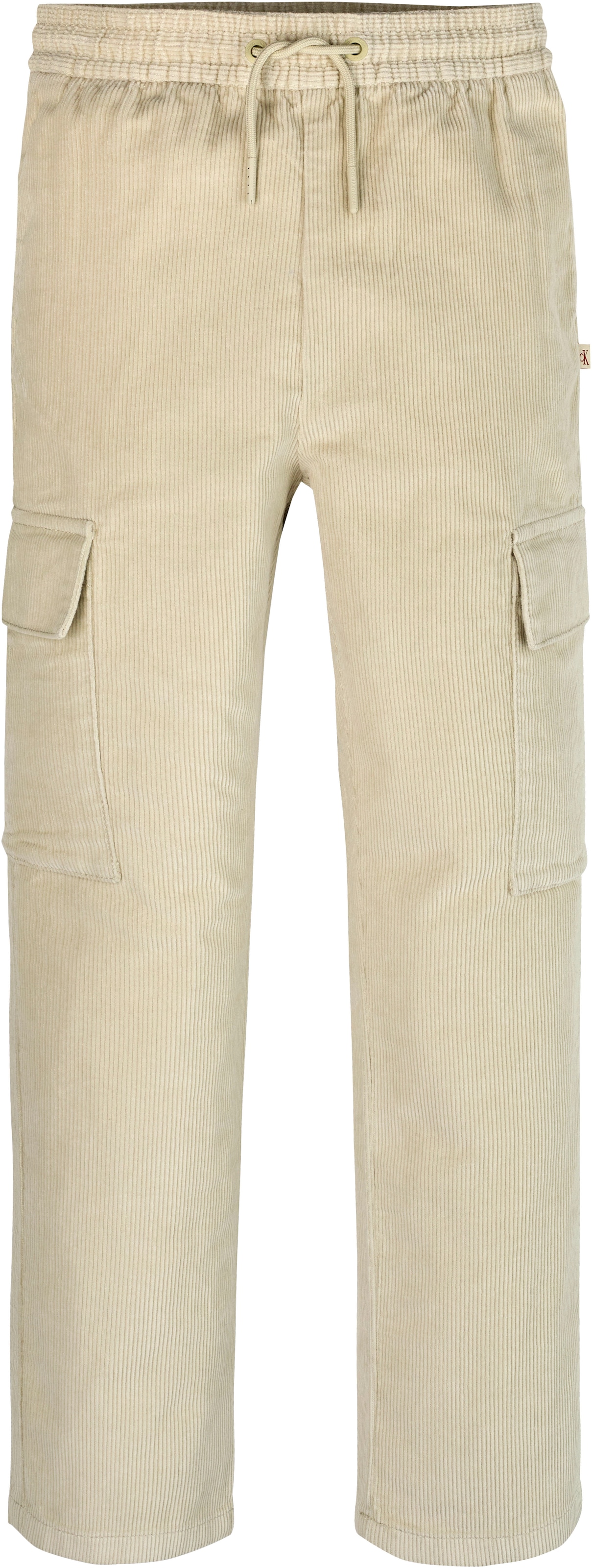 Calvin Klein Jeans Cargohose »Corduroy Straight Cargo Pants«, für Kinder bis 16 Jahre und mit Logoprägung