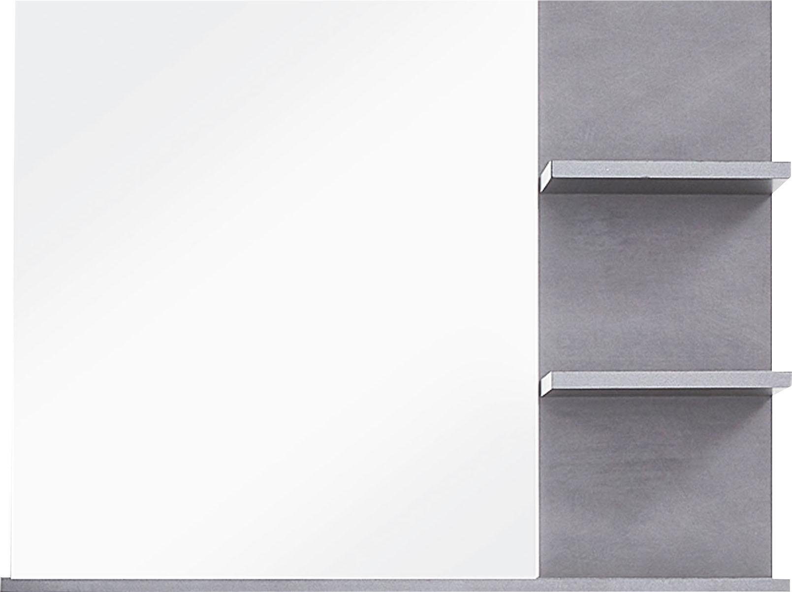 INOSIGN Badspiegel »Ilana«, Wandspiegel im modernen Industrial Style - Beleuchtung optional