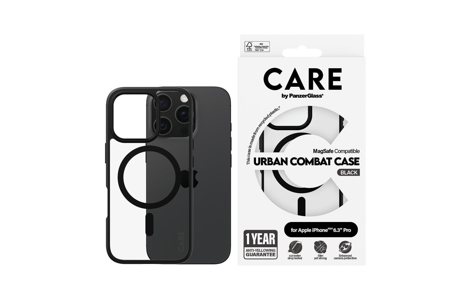 CARE by PanzerGlass Backcover »Flagship iPhone 16 Pro«, iPhone 16 Pro