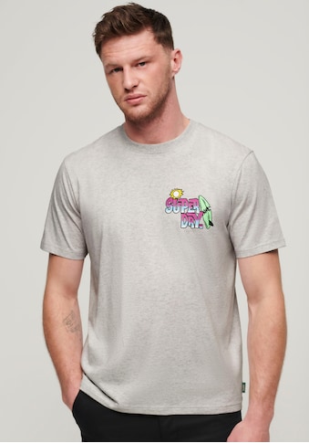 Print-Shirt »SD-NEON TRAVEL CHEST LOOSE TEE«