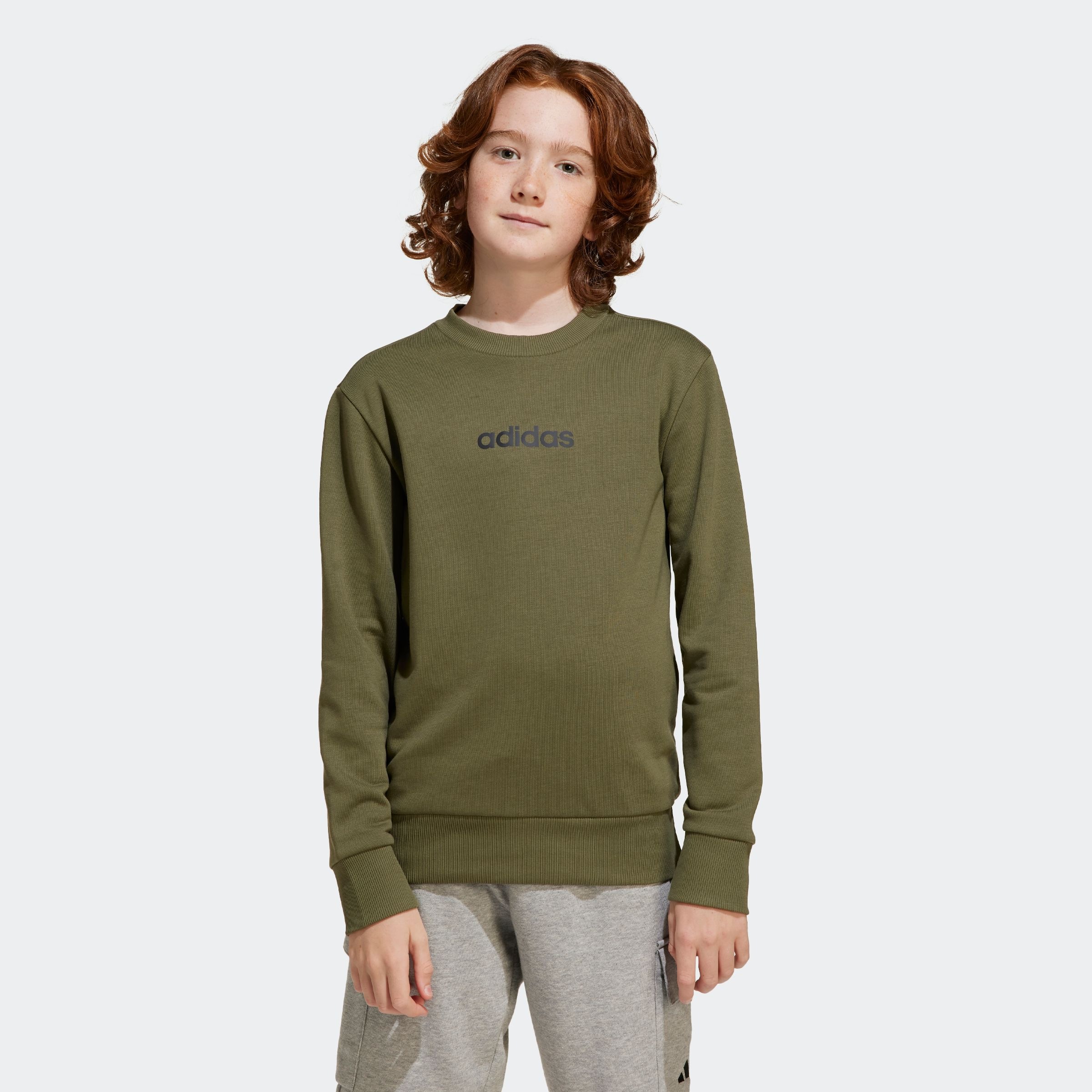 adidas Sportswear Sweatshirt »J LIN FT CREW«