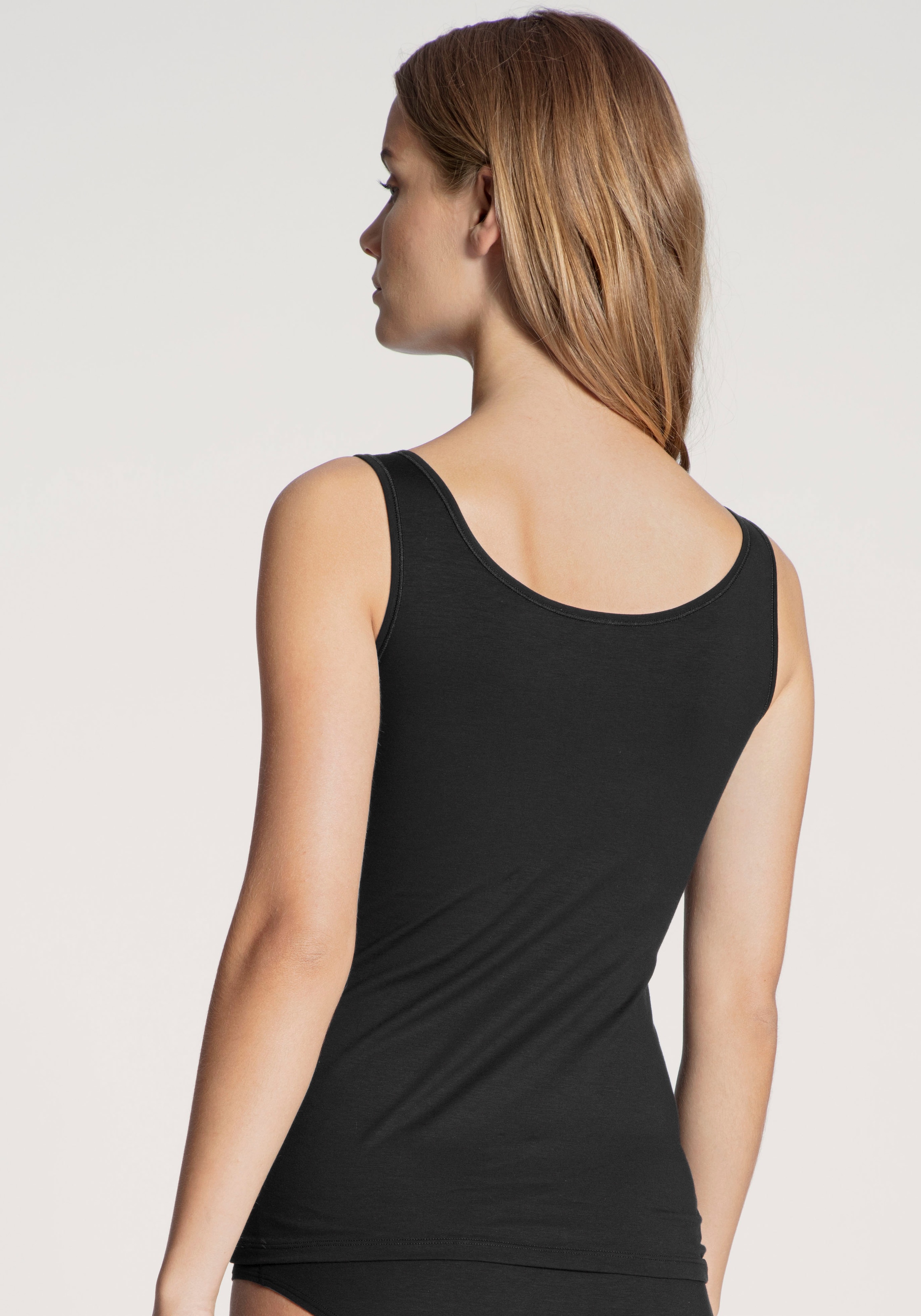 CALIDA Tanktop »Natural Comfort«, elastisch, pillingarm, weich, Single Jersey Qualität, atmungsaktiv