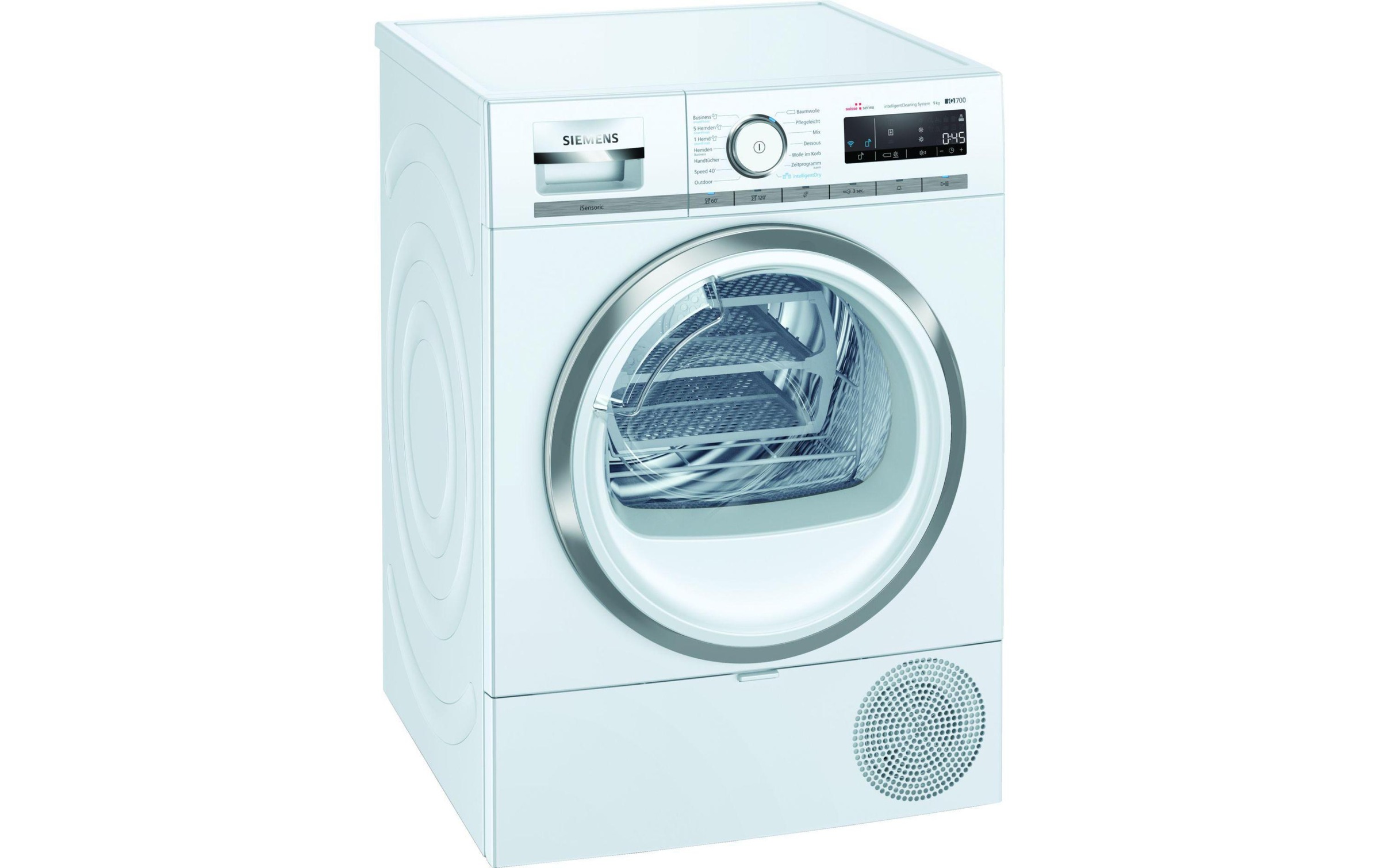 SIEMENS Wärmepumpentrockner »WT7HXK80CH A++«, 9 kg